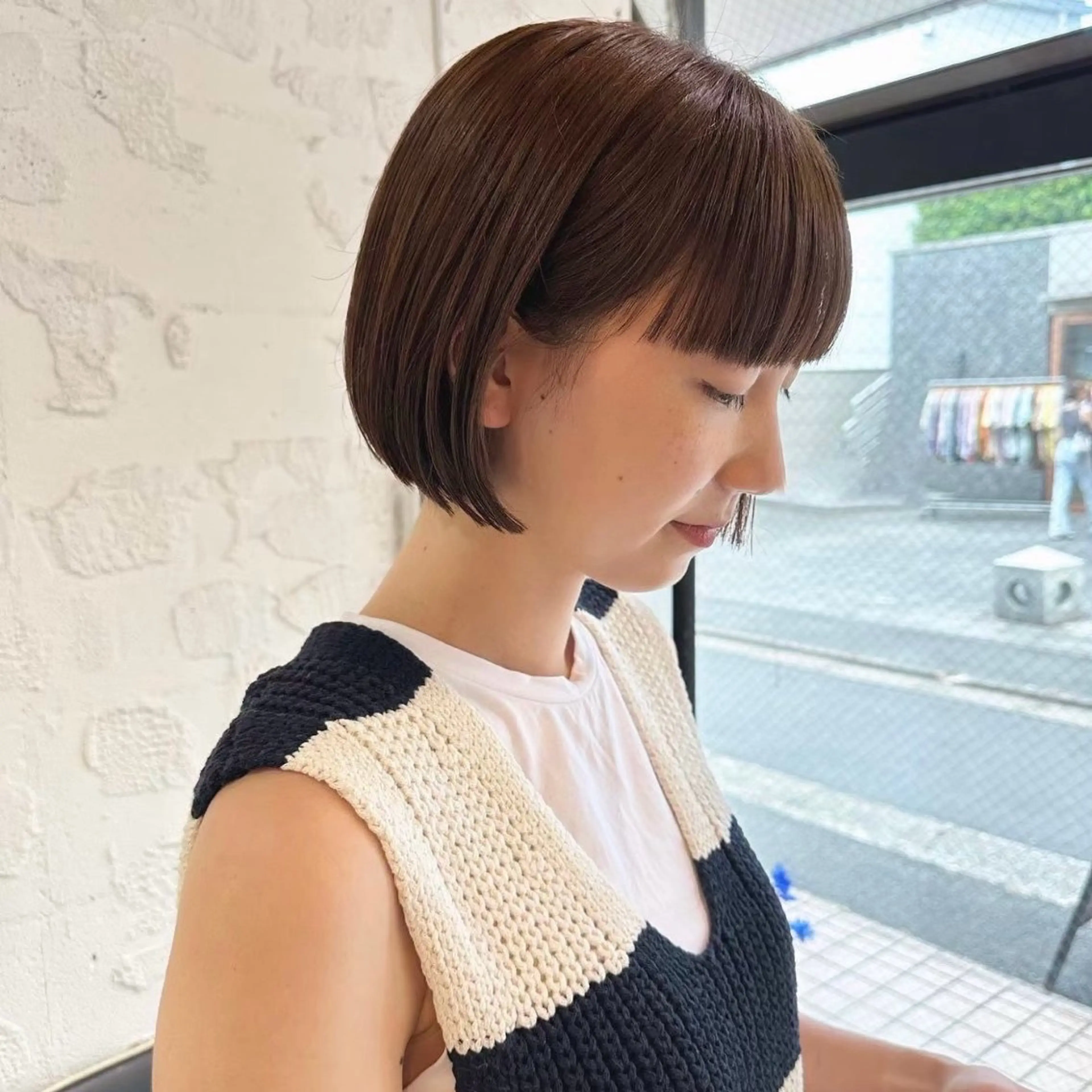 ショート カラー うる艶カラー 🪽💫まいかのヘアスタイル