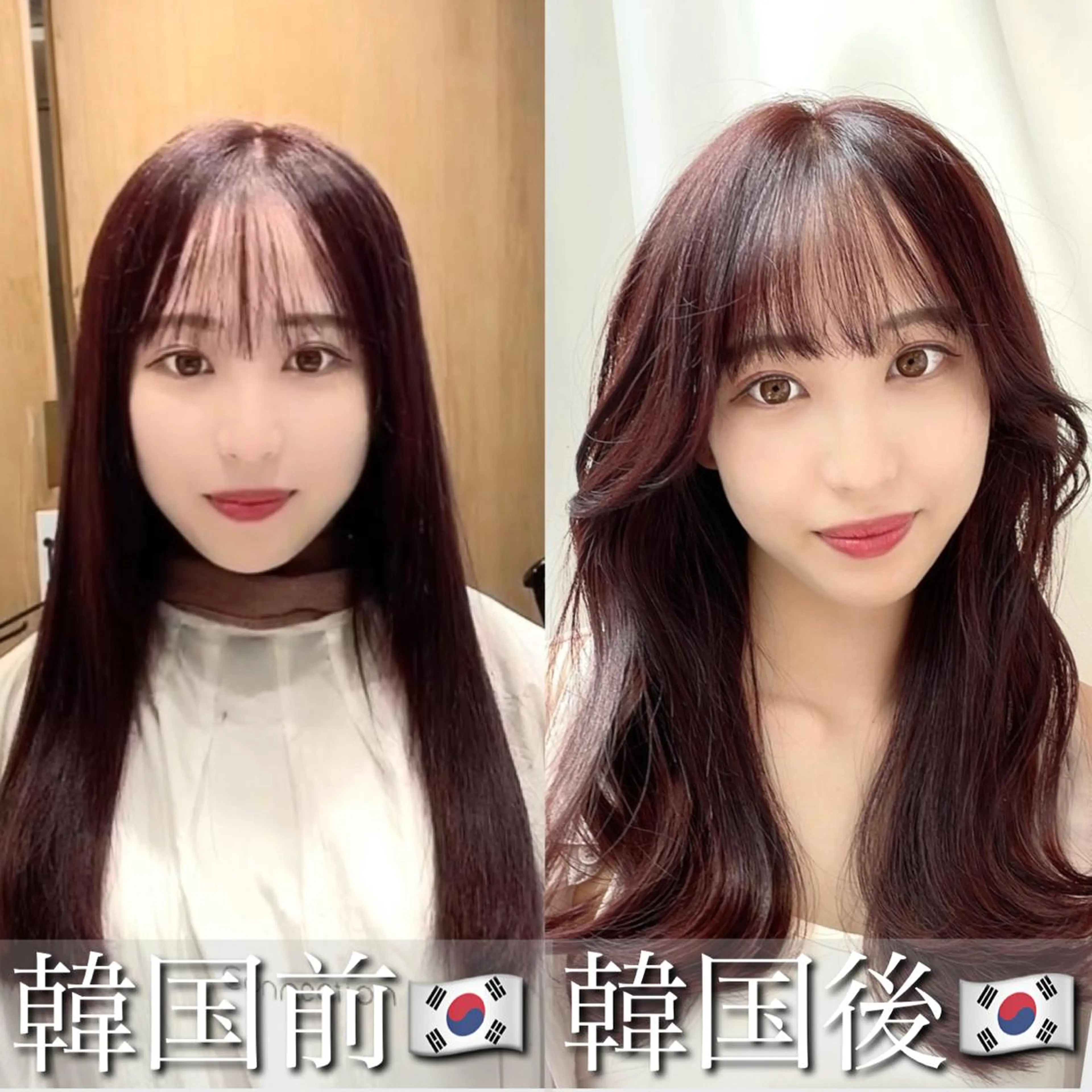 セミロング カラー アディクシーカラー ベージュカラー 透明感カラー イヤリングカラー グレージュ カット トリートメント 顔周り特化/韓国ヘア /レイヤー/吉野幸大のヘアスタイル