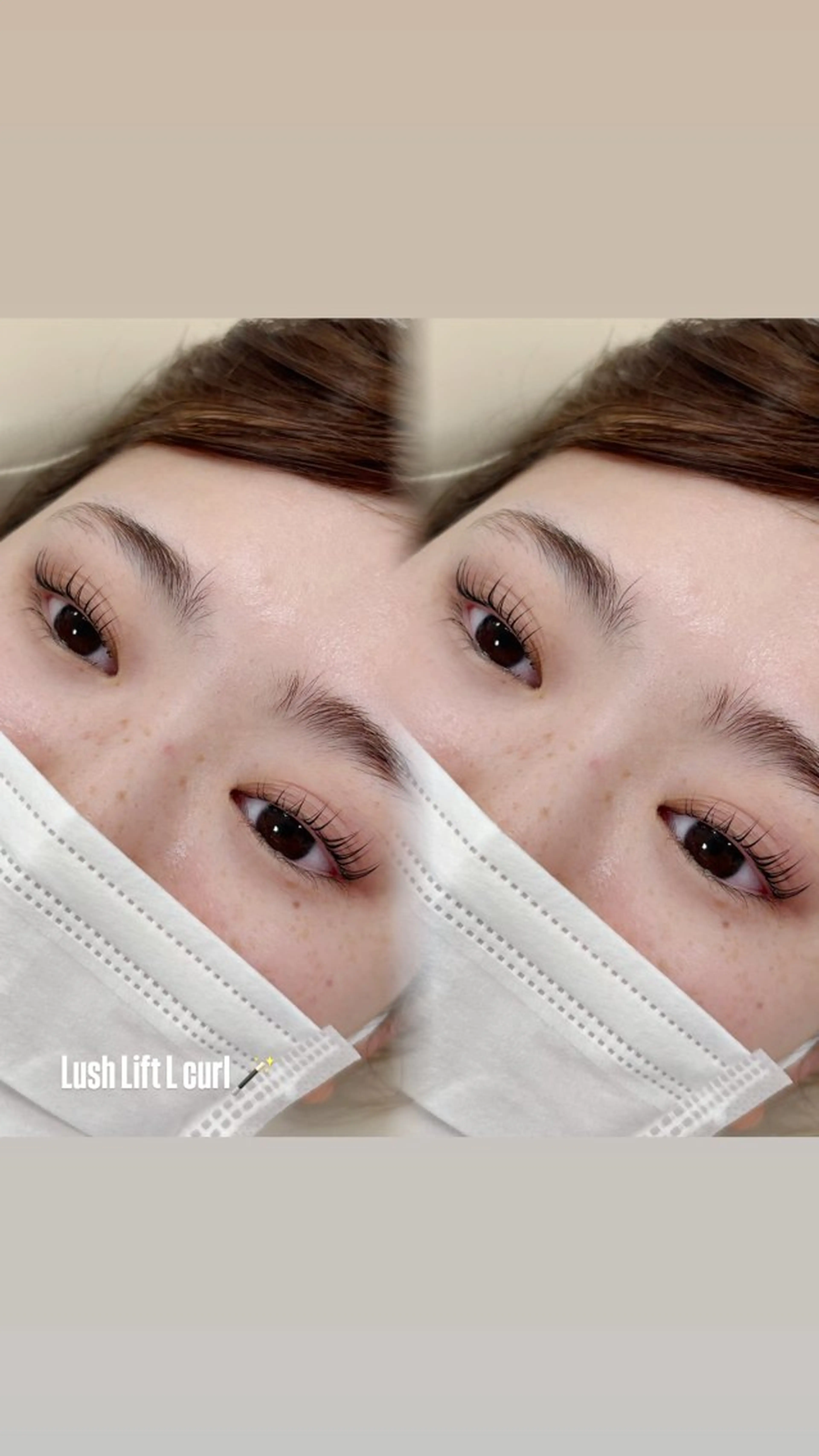 マツエク・マツパ Lカール AO Mana👒のマツエク・マツパデザイン