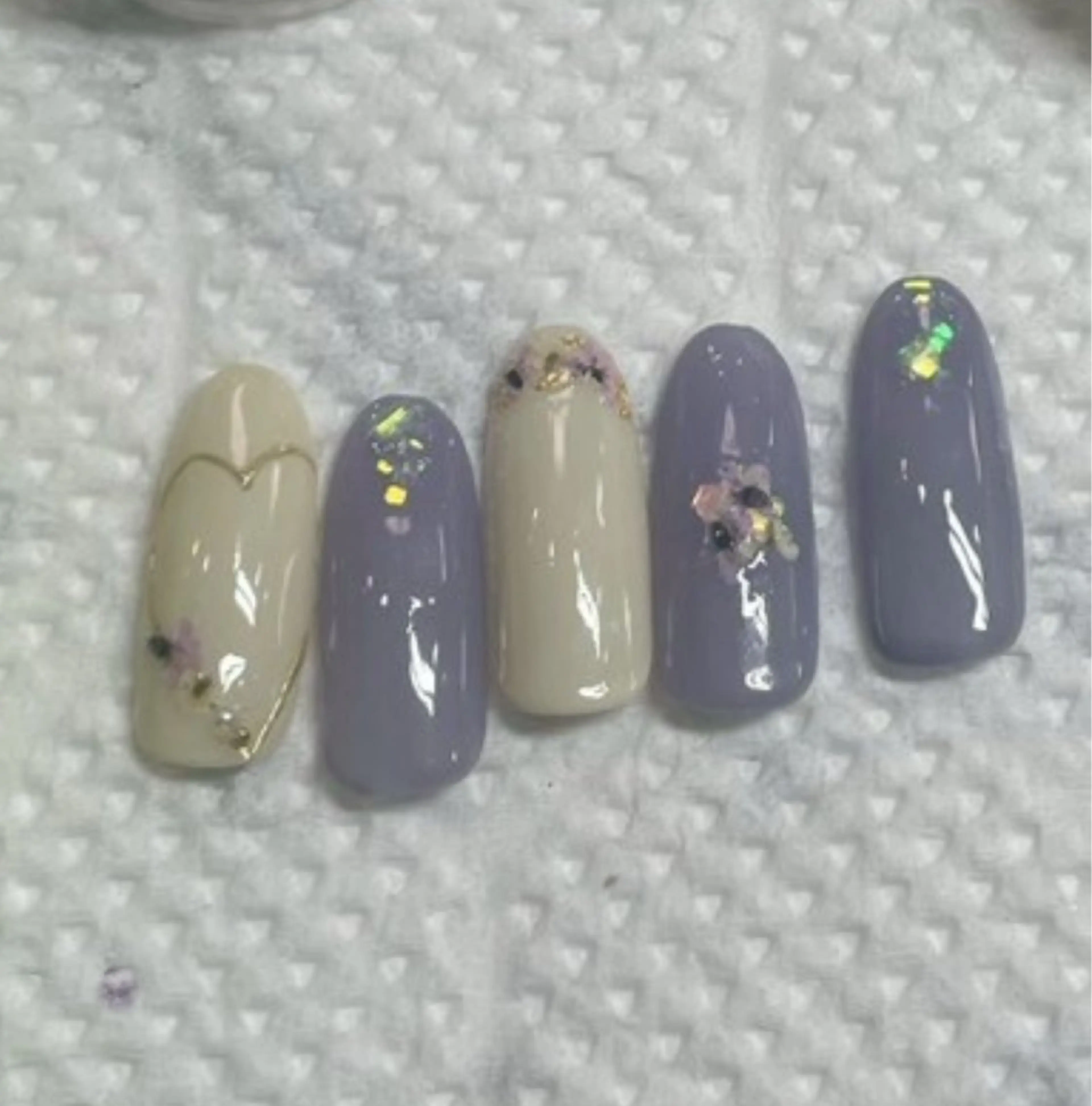 ネイル joynow うみのネイルデザイン