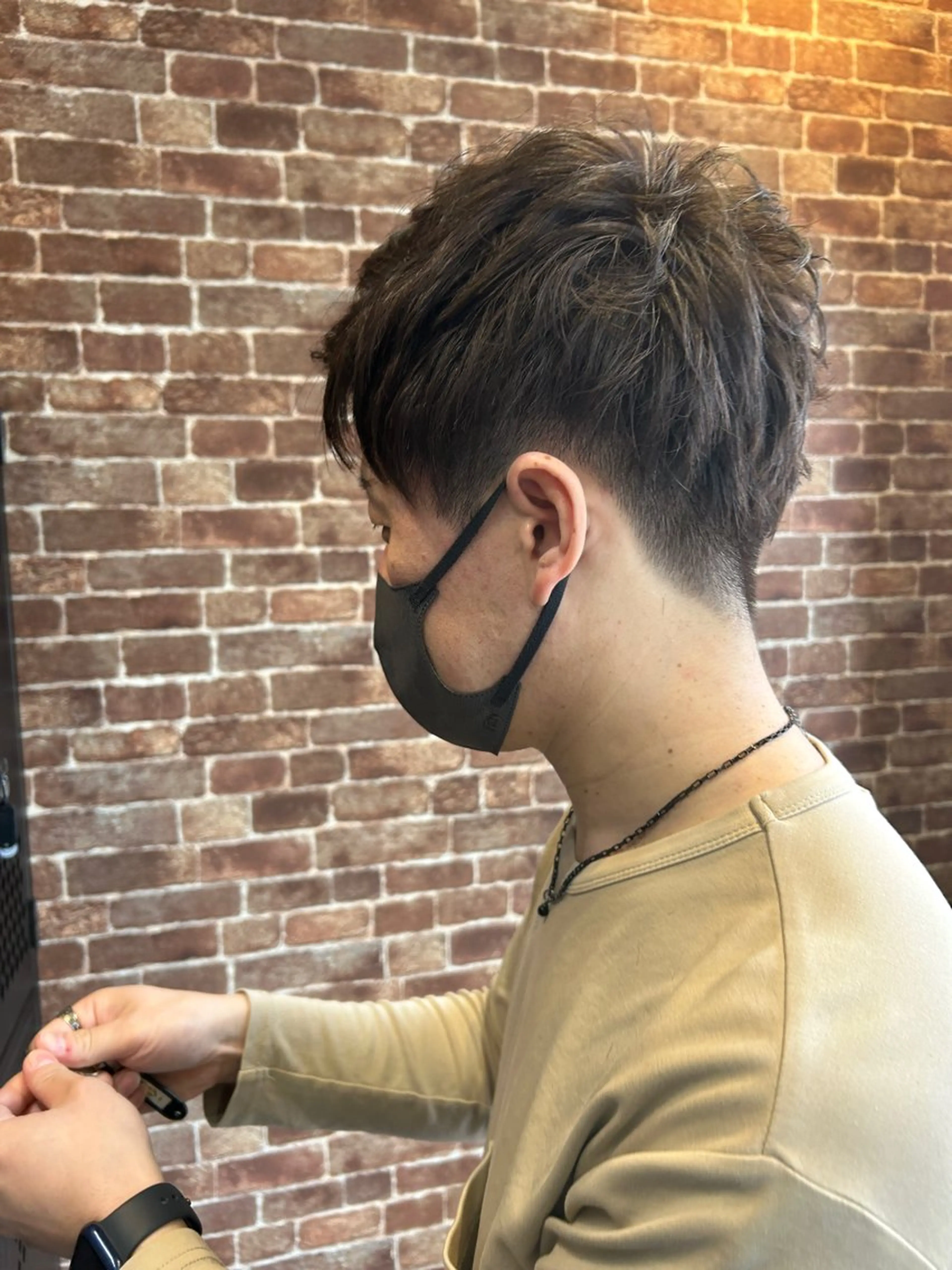 ショート メンズ 久木原 ゆりのヘアスタイル