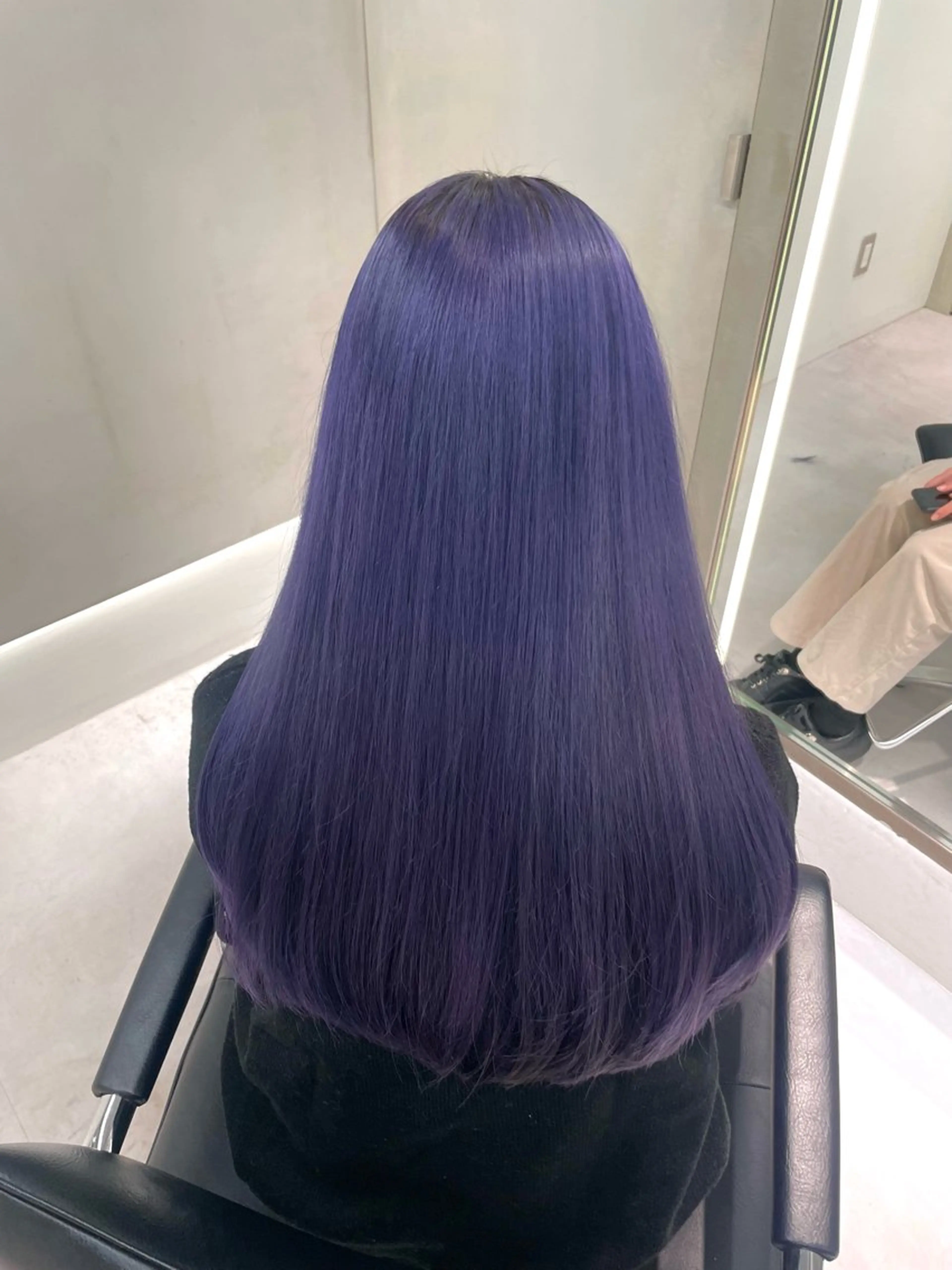 セミロング カット ヘアカラー トリートメント 湯田 竜也のヘアスタイル