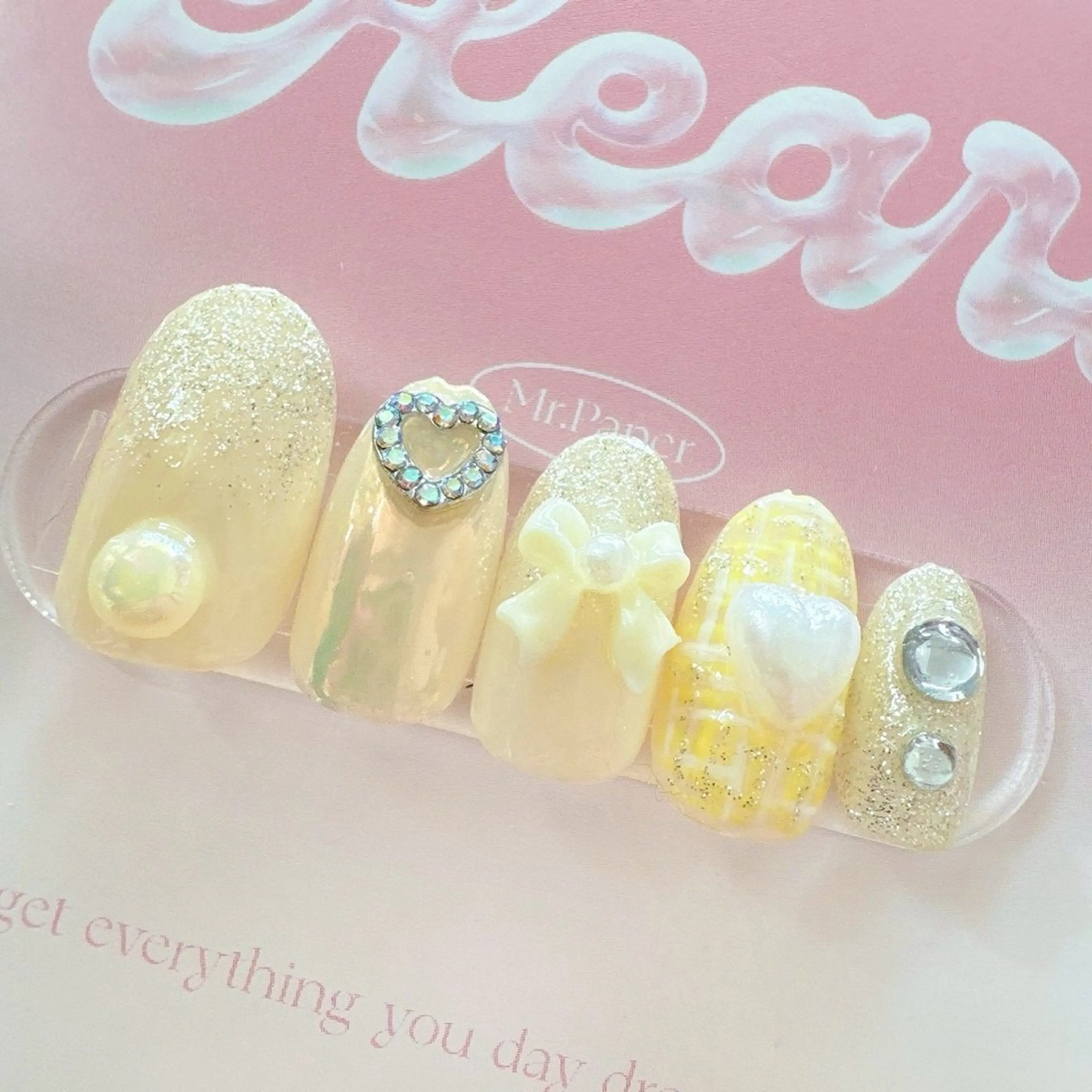 ネイル ハンドネイル MignonReve ♡EIMI🌈のネイルデザイン