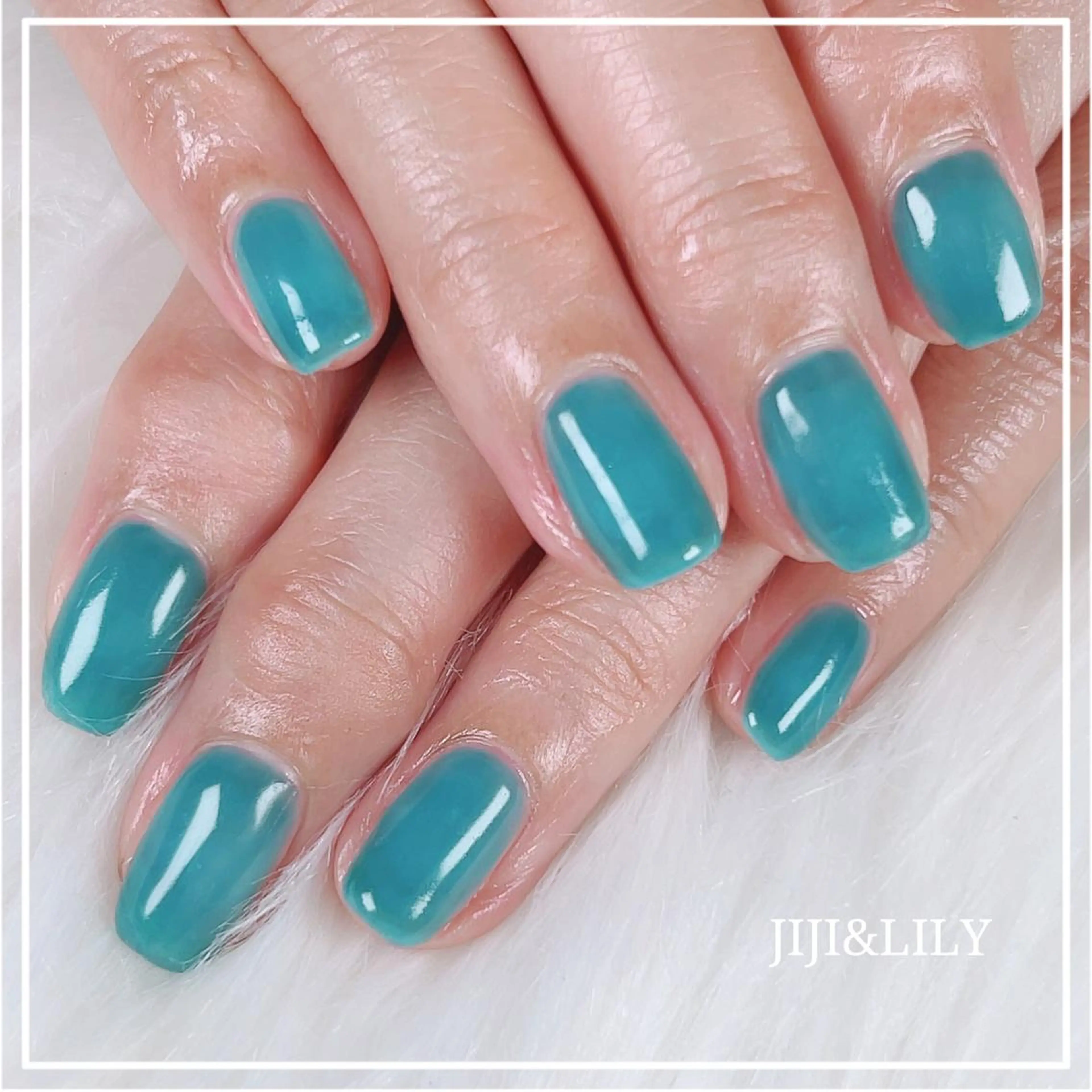 ネイル ワンカラーネイル ハンドネイル 豊田 圭子のネイルデザイン