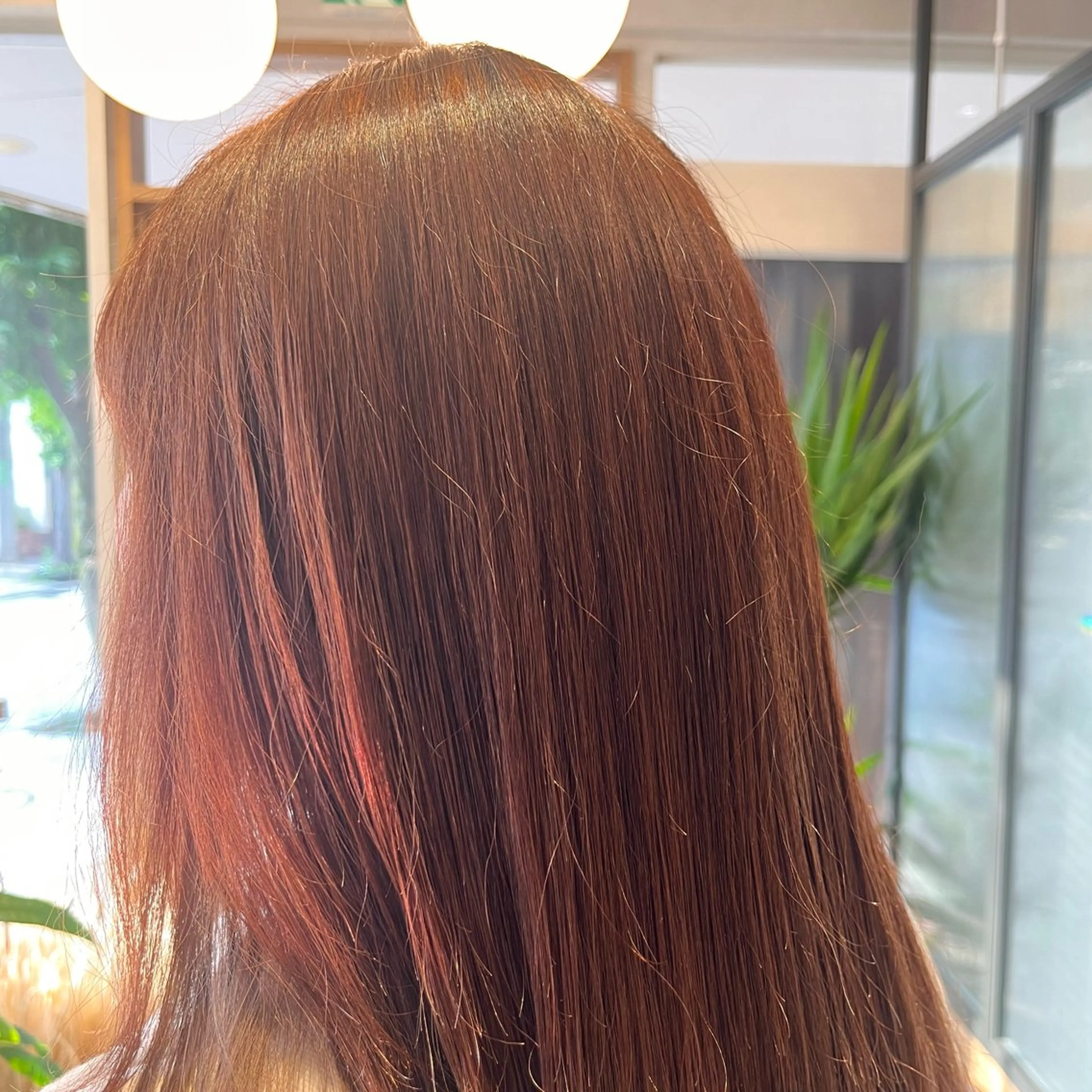 ミディアム ピンクブラウン gimmick自由が丘所属・自由が丘/駅近/艶髪 /骨格補正/土屋優希のヘアスタイル