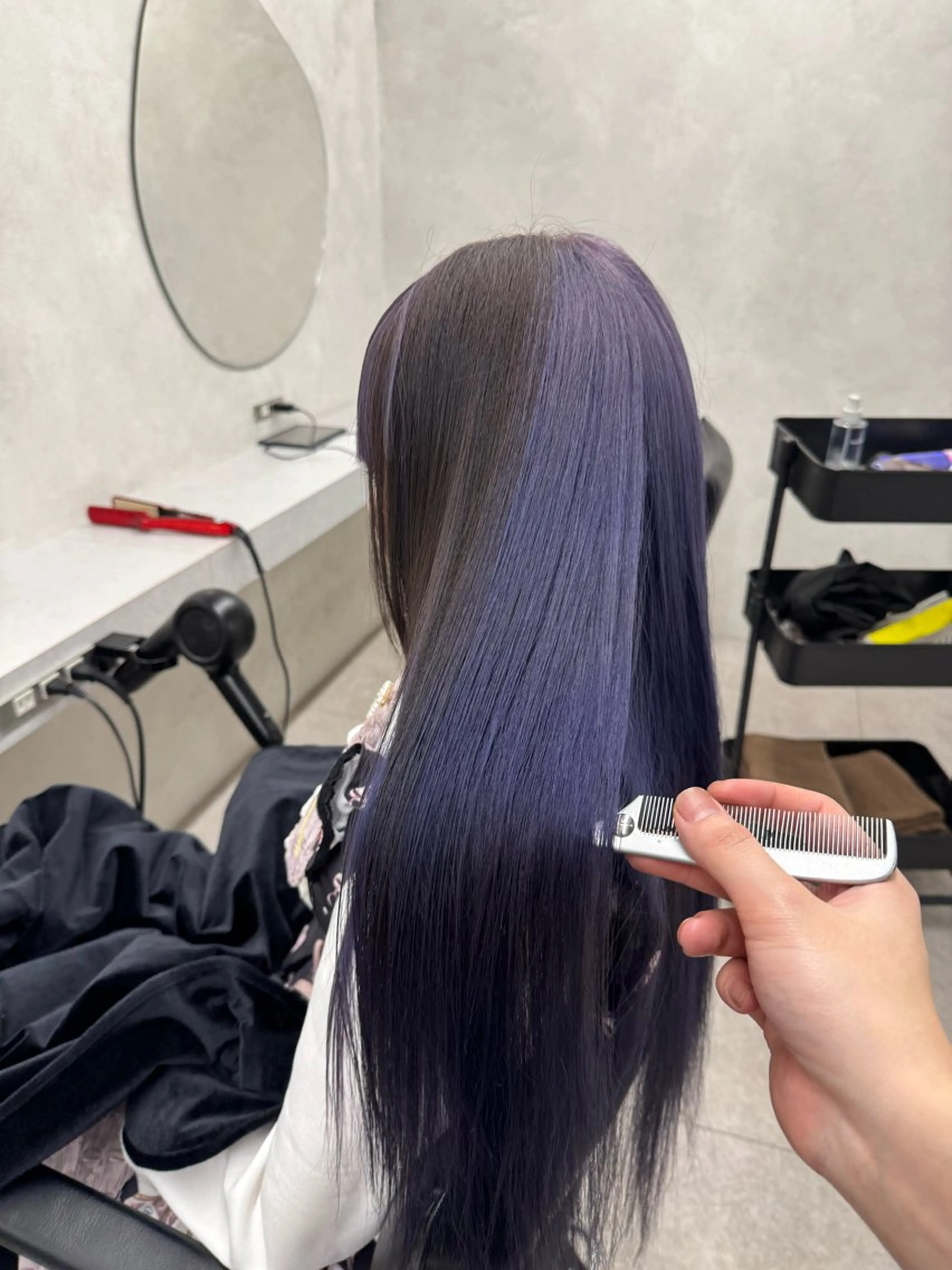 カラー ︎🌟YUYA/複雑 履歴/デザインカラーのヘアスタイル