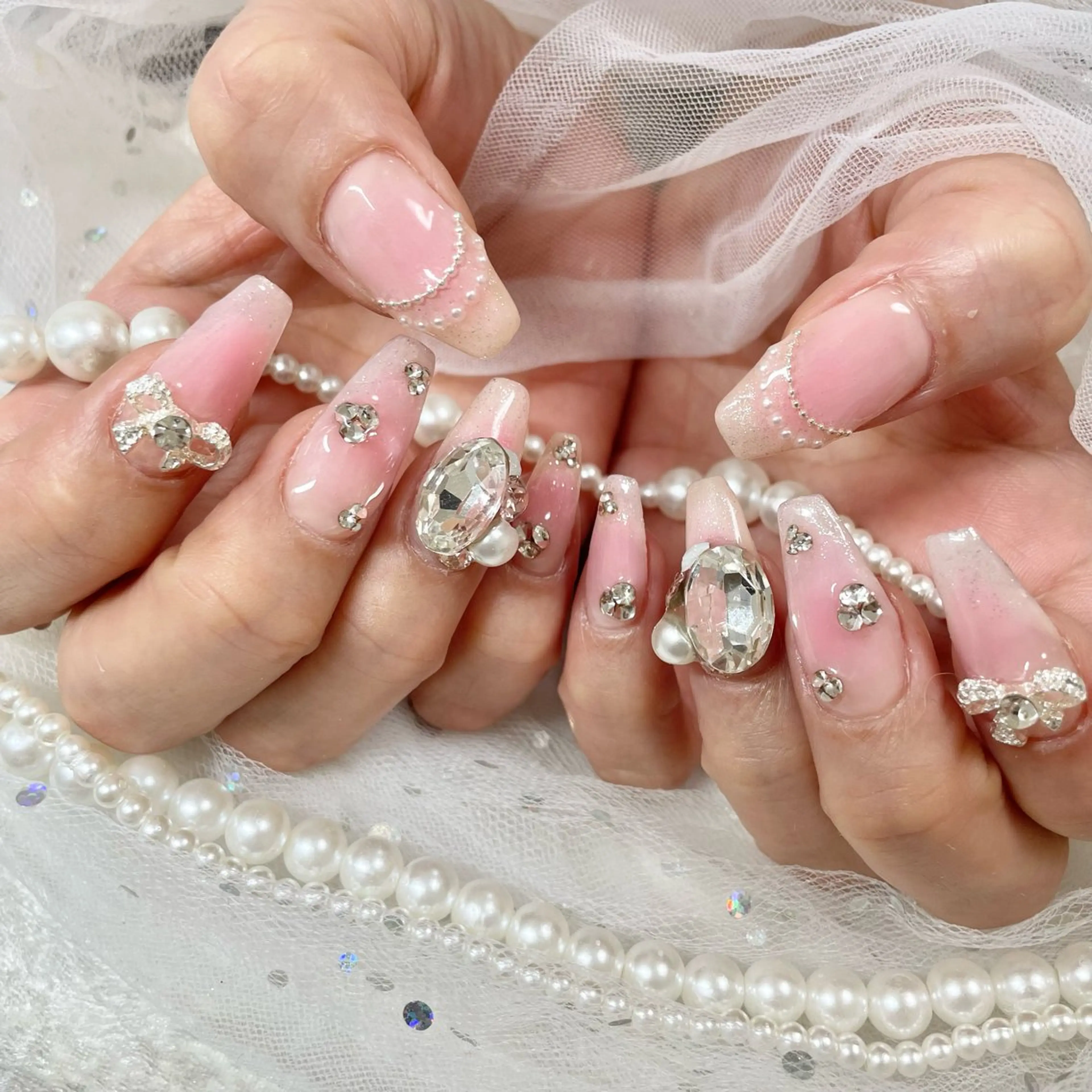 ネイル チークネイル ハンドネイル フットネイル 🎀AYAKO 🎀中韓ネイルのネイルデザイン