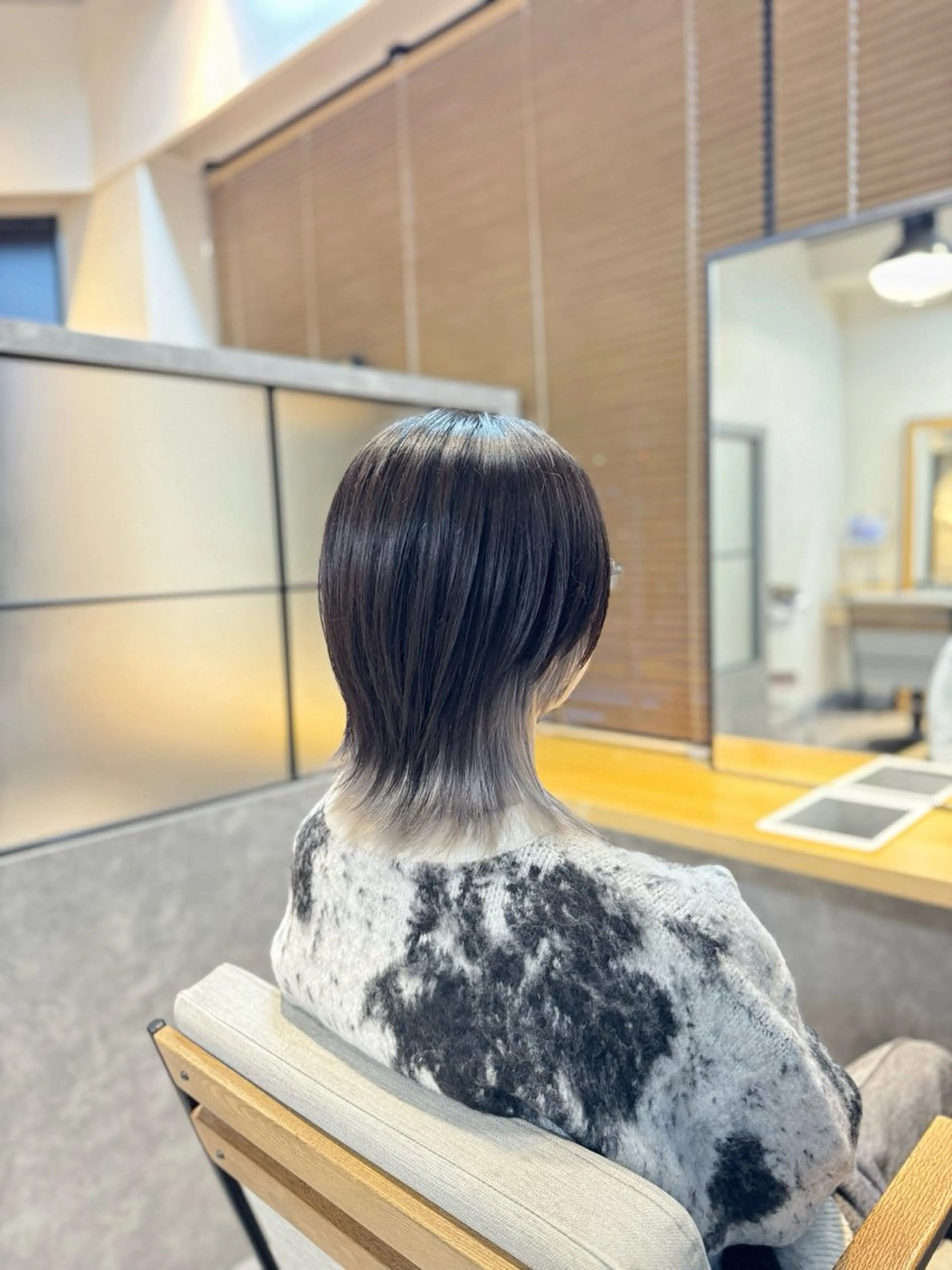 ショート カラー メンズ ヘアカラー トリートメント 似合わせ/ブリーチ/ 透明感/sanamiのヘアスタイル