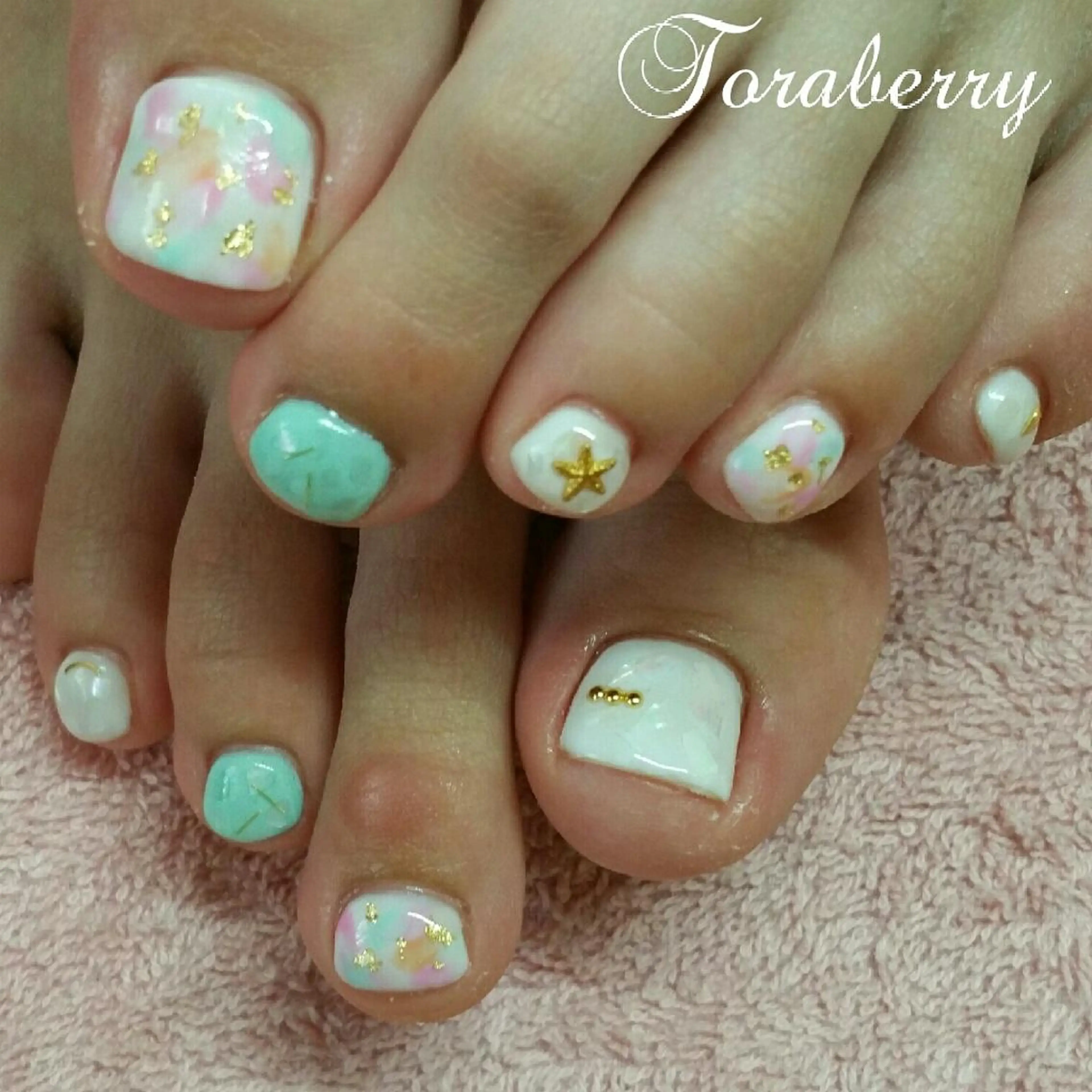 ネイル フットネイル ネイリスト なつみのネイルデザイン