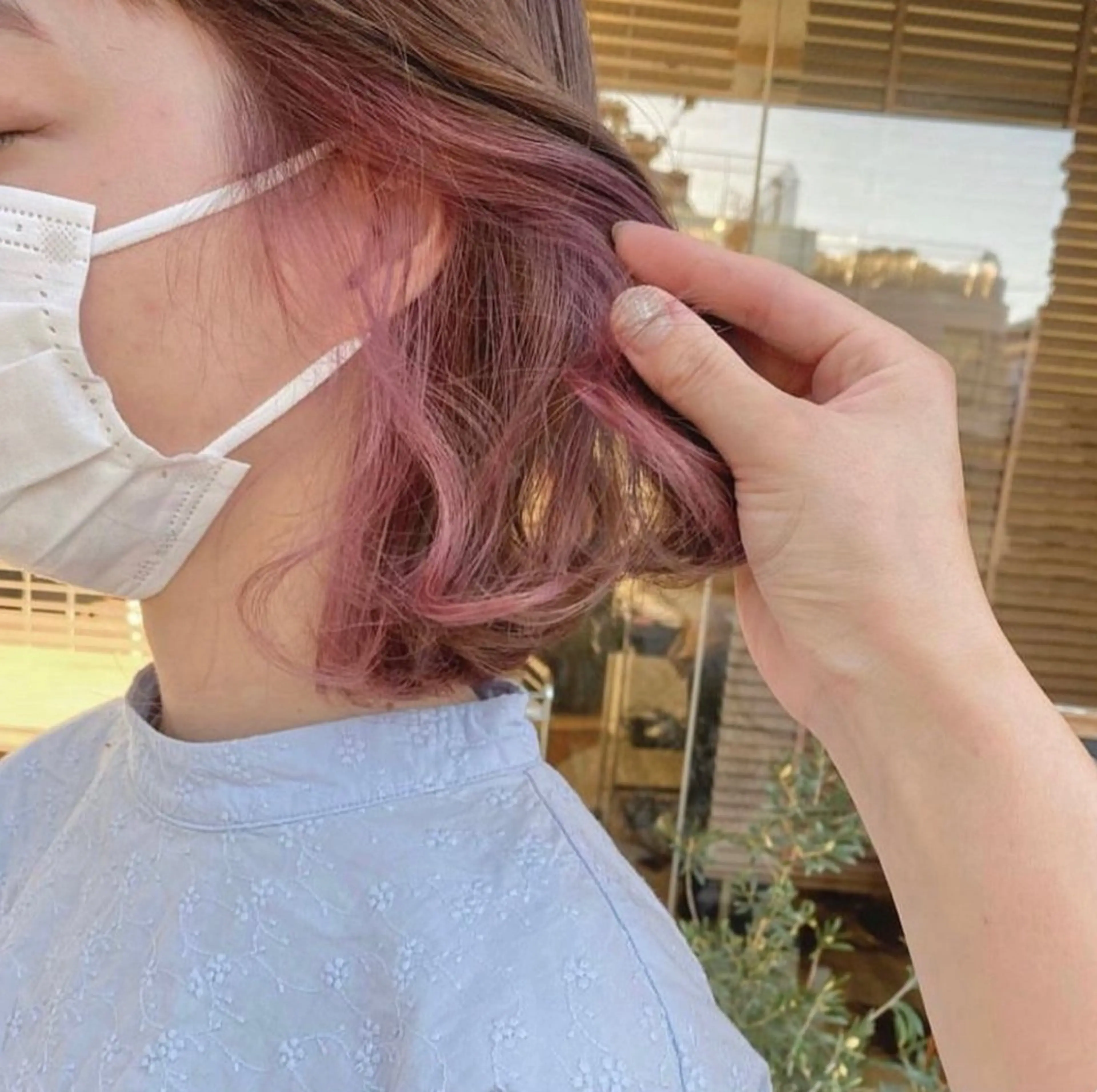 ミディアム 境 希望のヘアスタイル