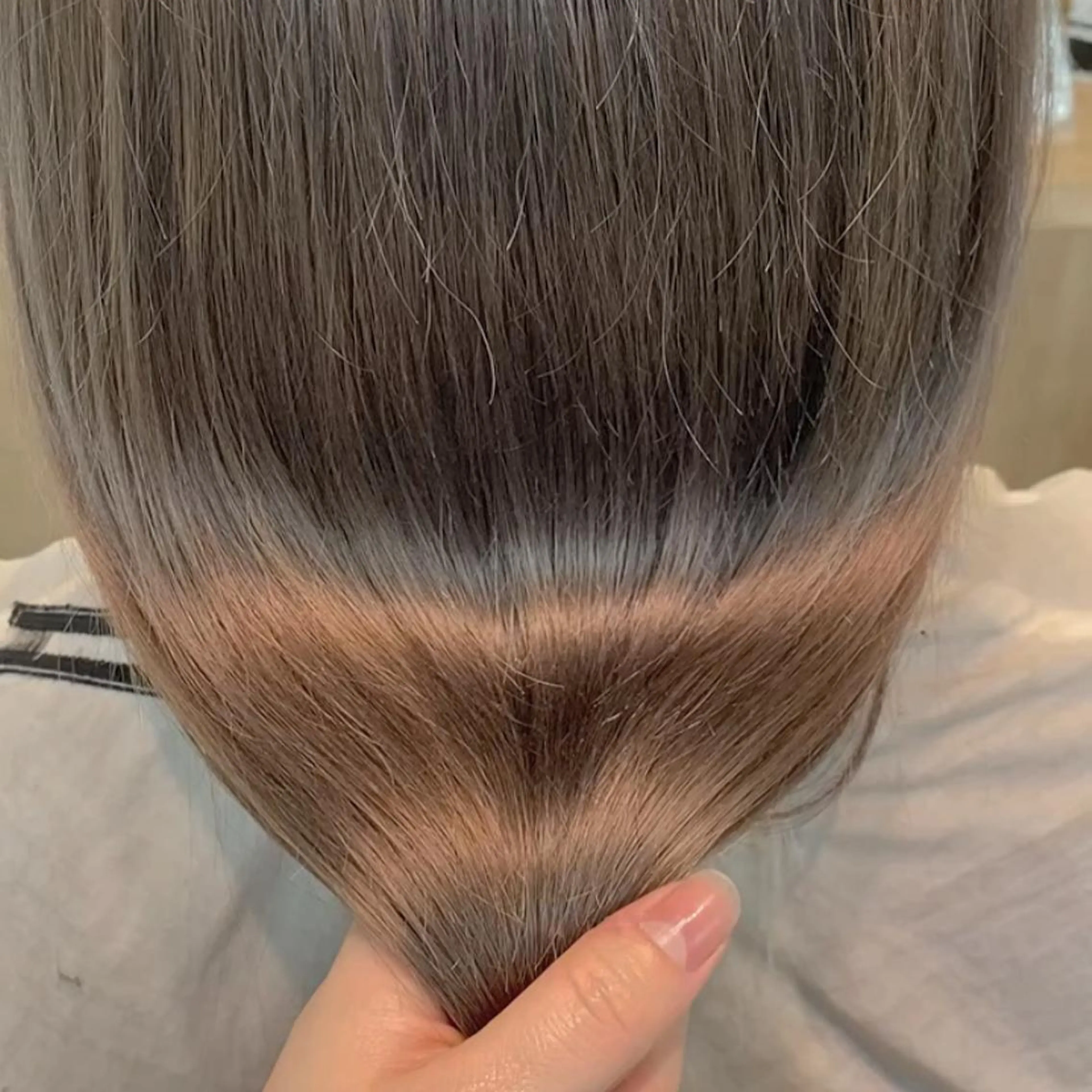 ロング カラー 鹿児島 聖来のヘアスタイル