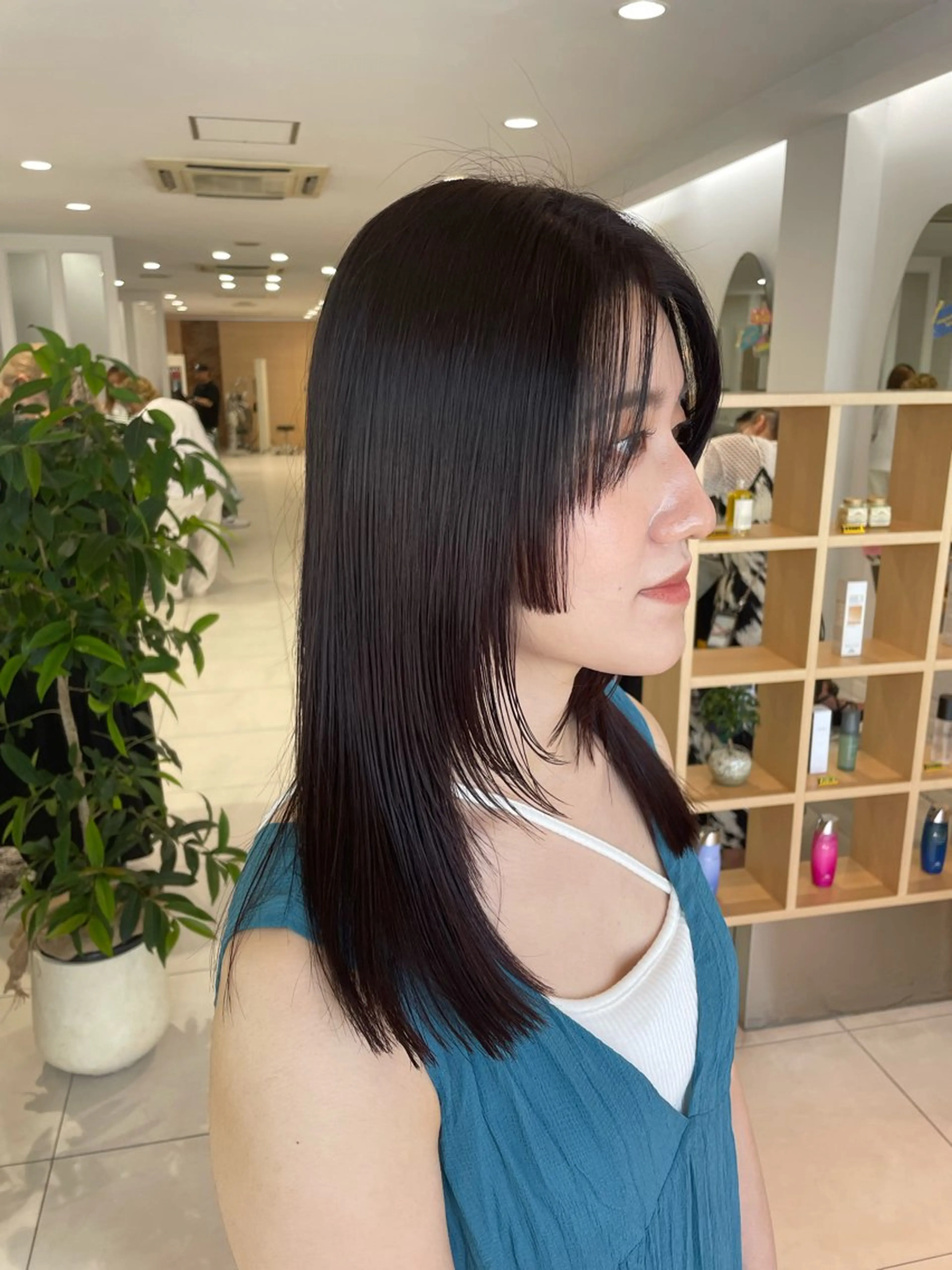 ロング 🧸SAKI🎀 韓国レイヤーのヘアスタイル