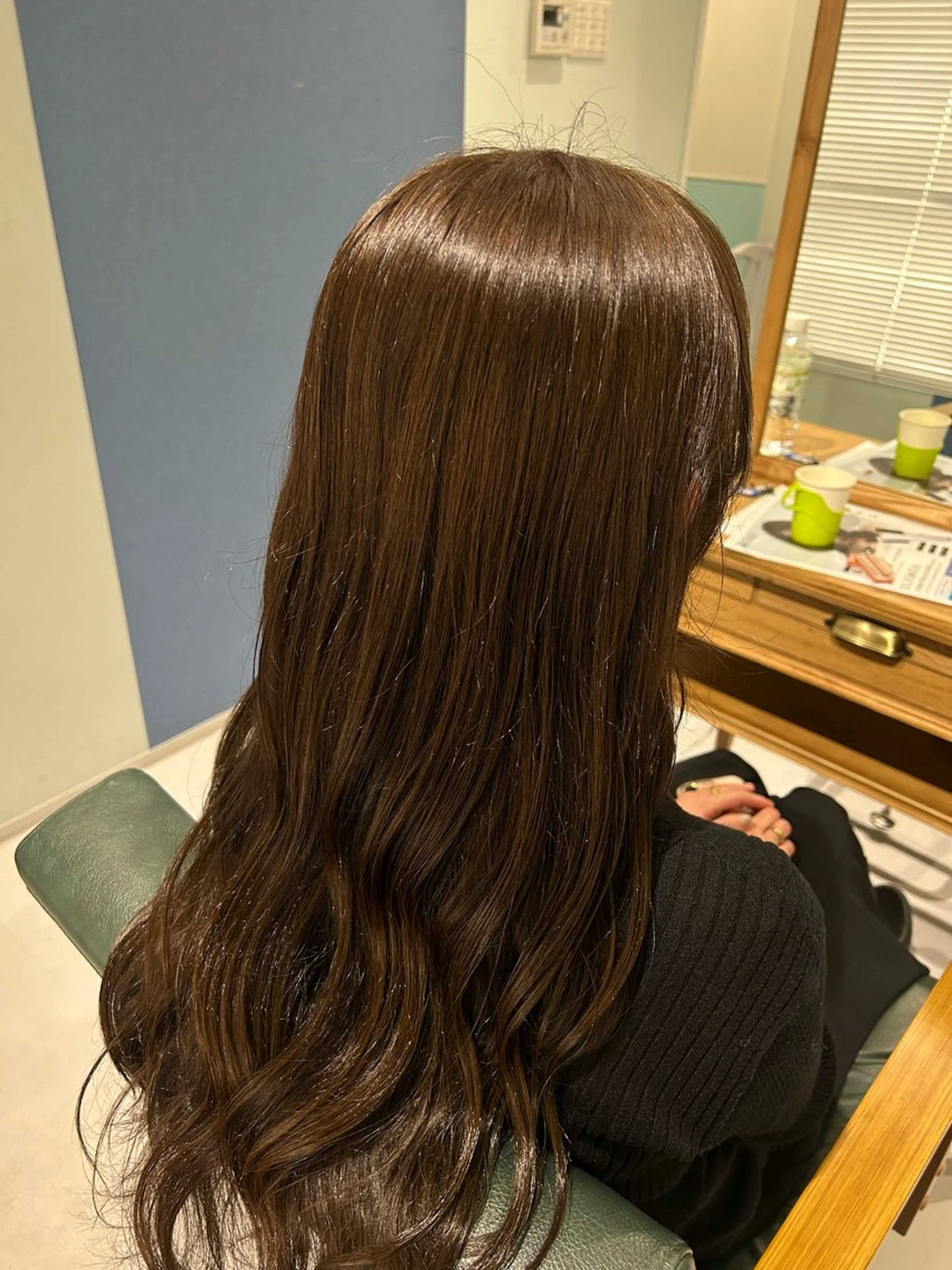 ロング カラー 中島 碧人のヘアスタイル