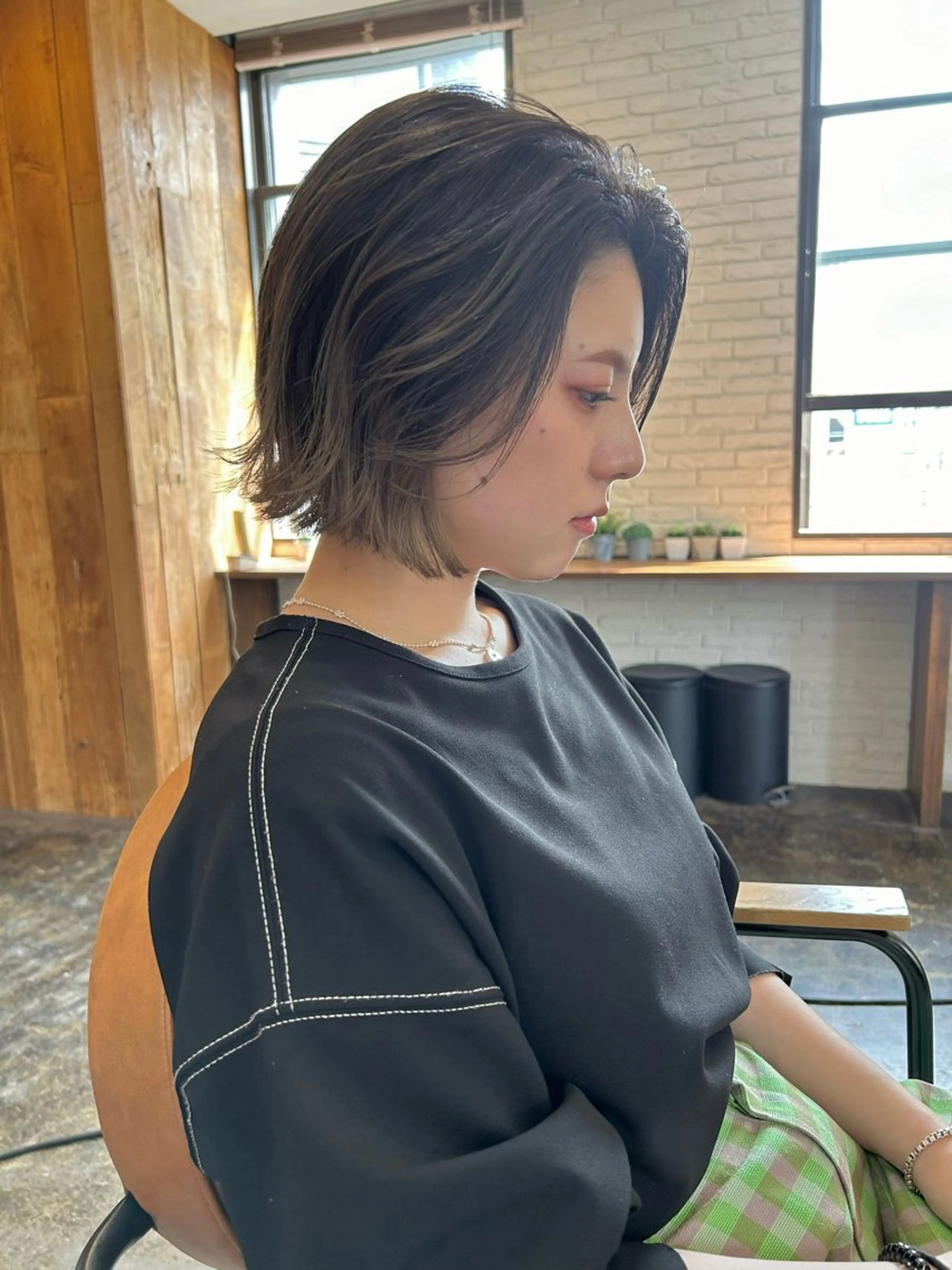 ショート カラー カット ヘアカラー 西原 大智のヘアスタイル