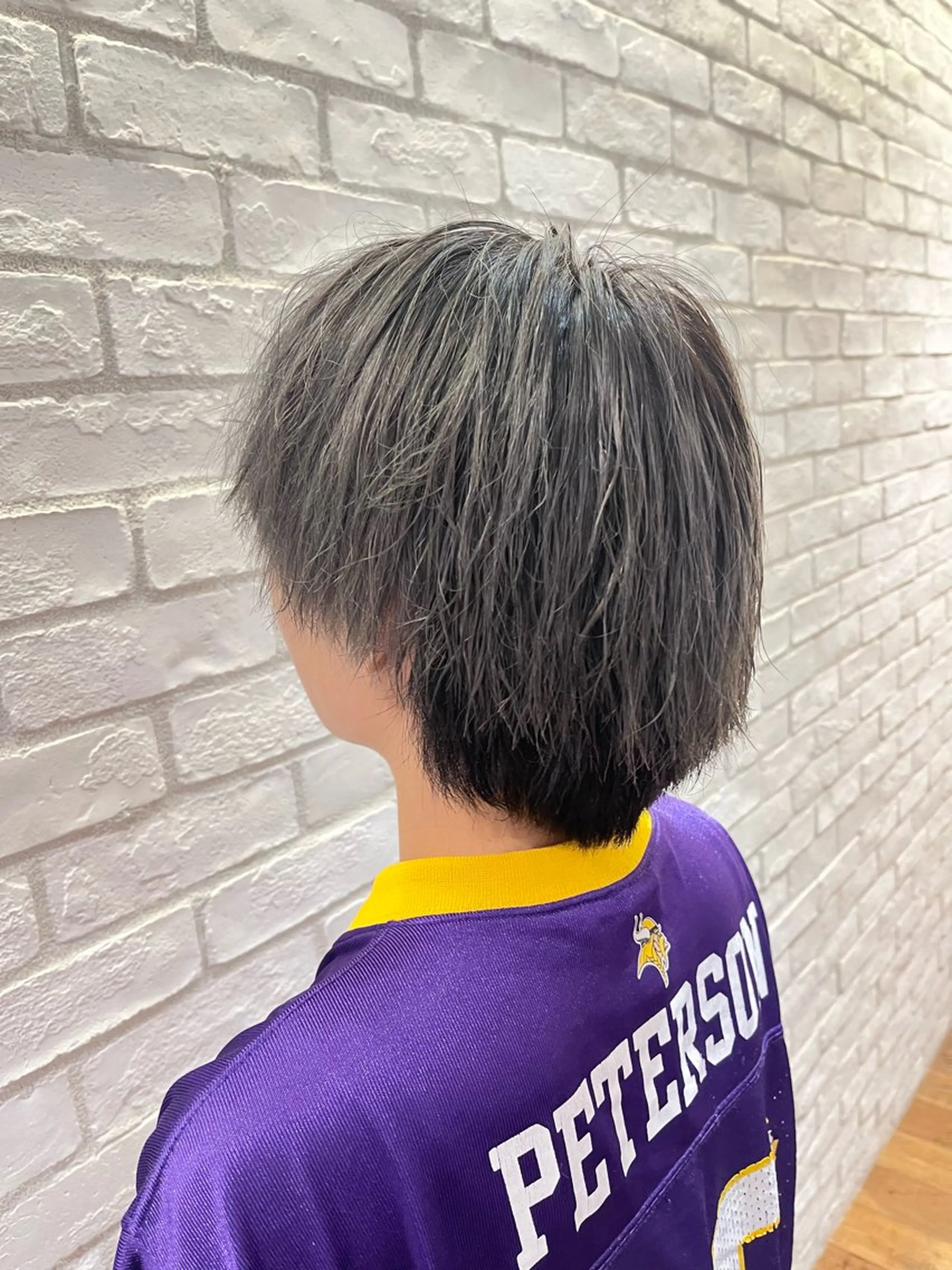 カラー シルバー preak 🖤mizuki🖤のヘアスタイル