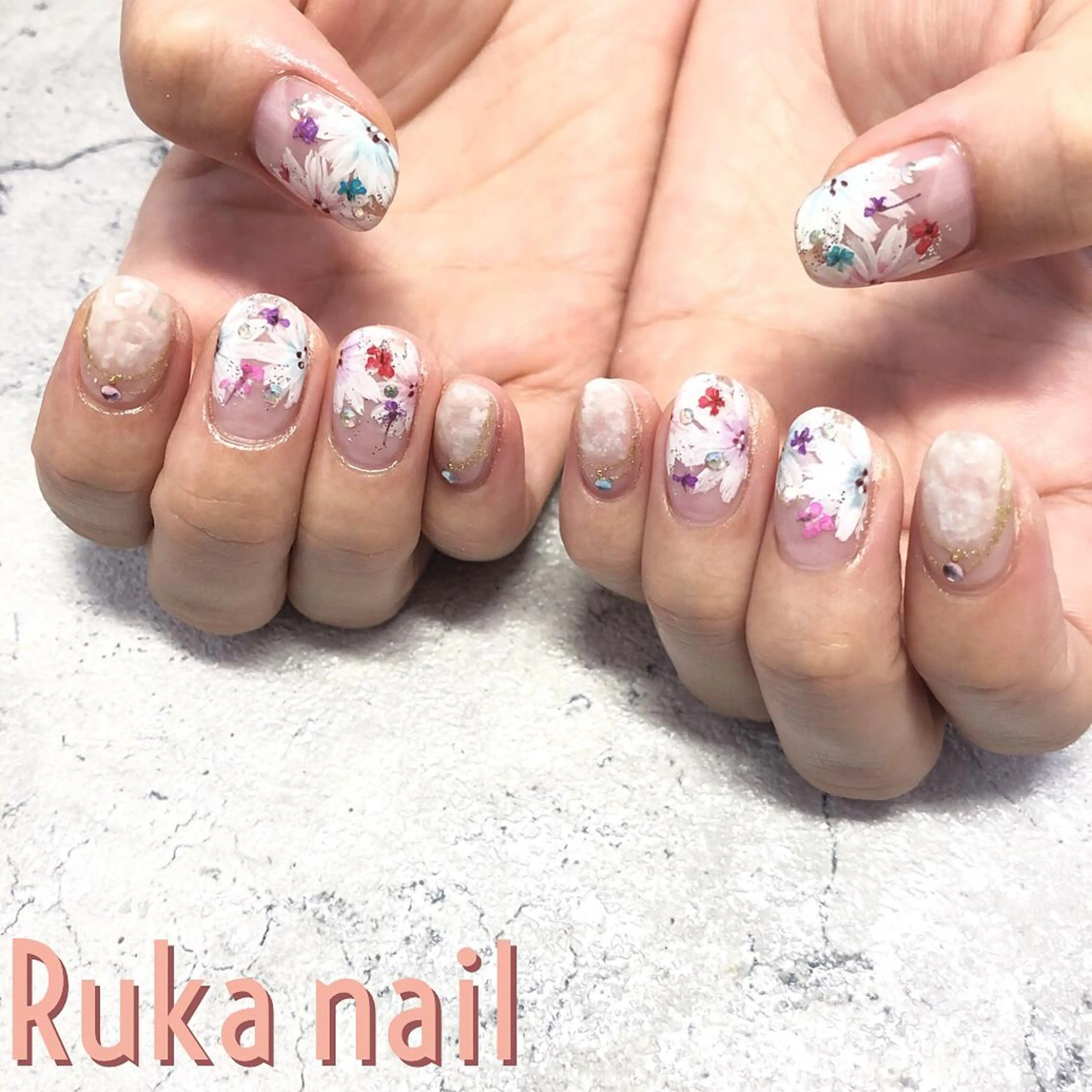 ネイル Ruka nail 【ﾙｶ ﾈｲﾙ】のネイルデザイン
