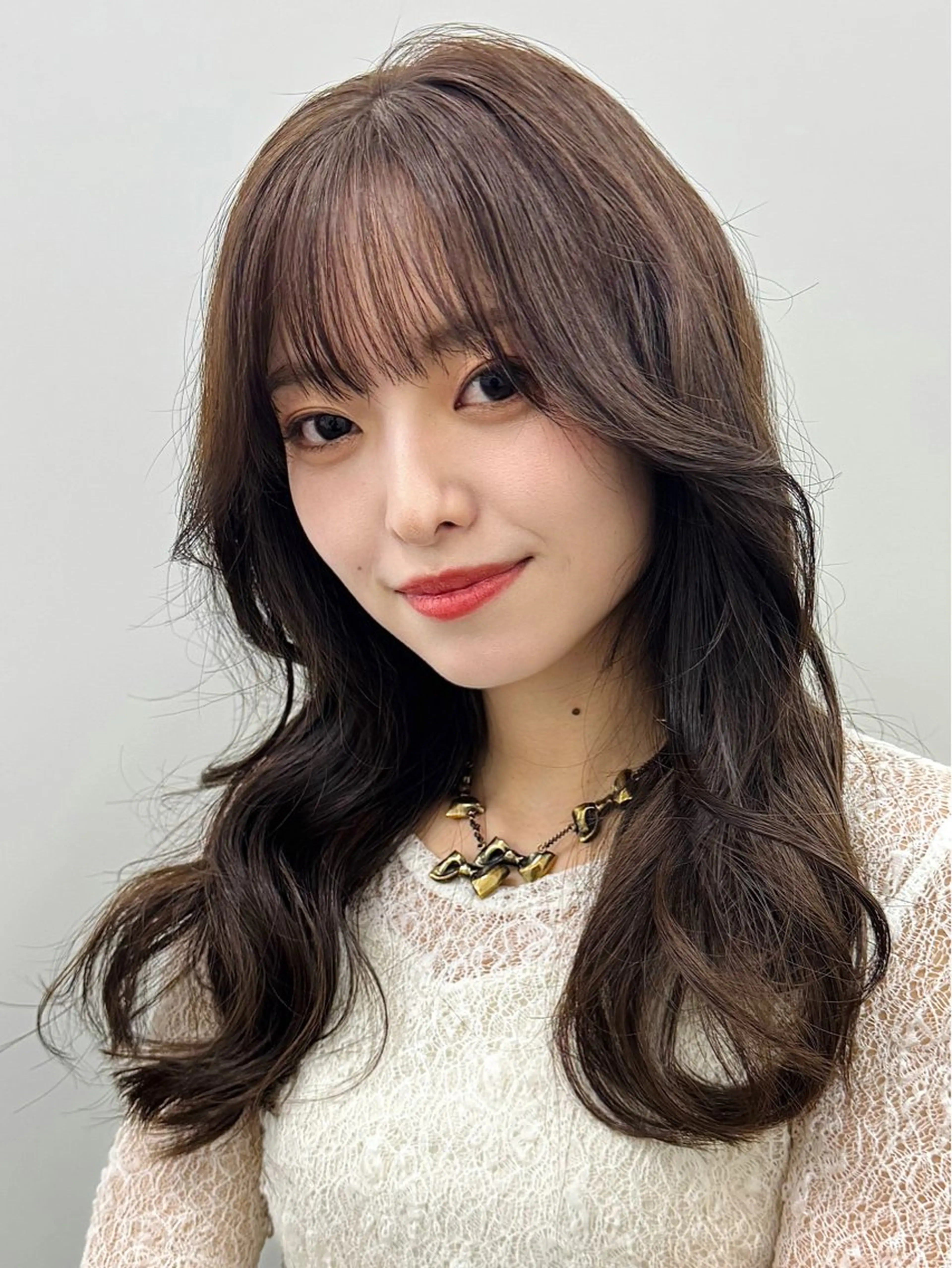 セミロング 西嶋 祐太のヘアスタイル