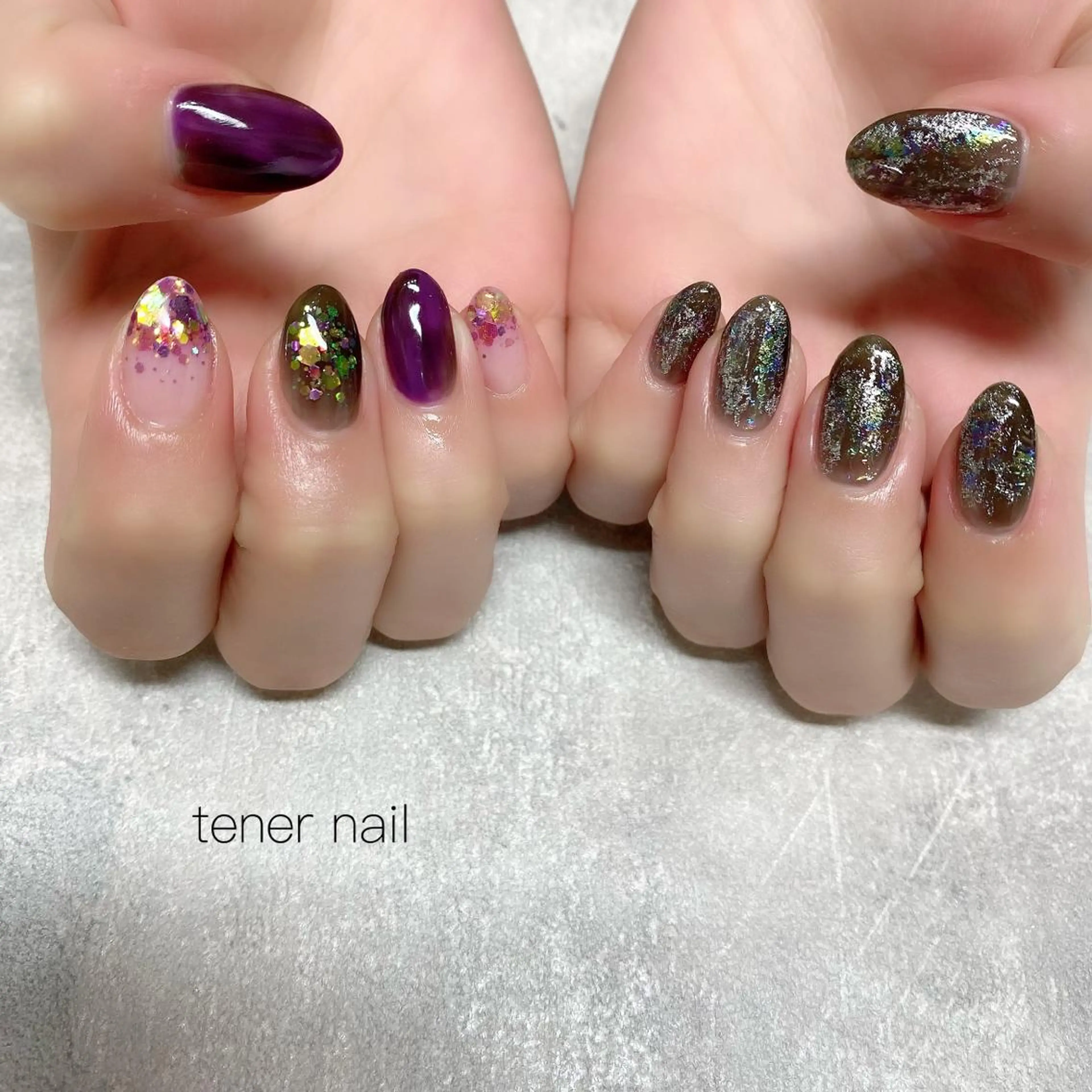 ネイル ニュアンスネイル テネルネイル tener nailのネイルデザイン