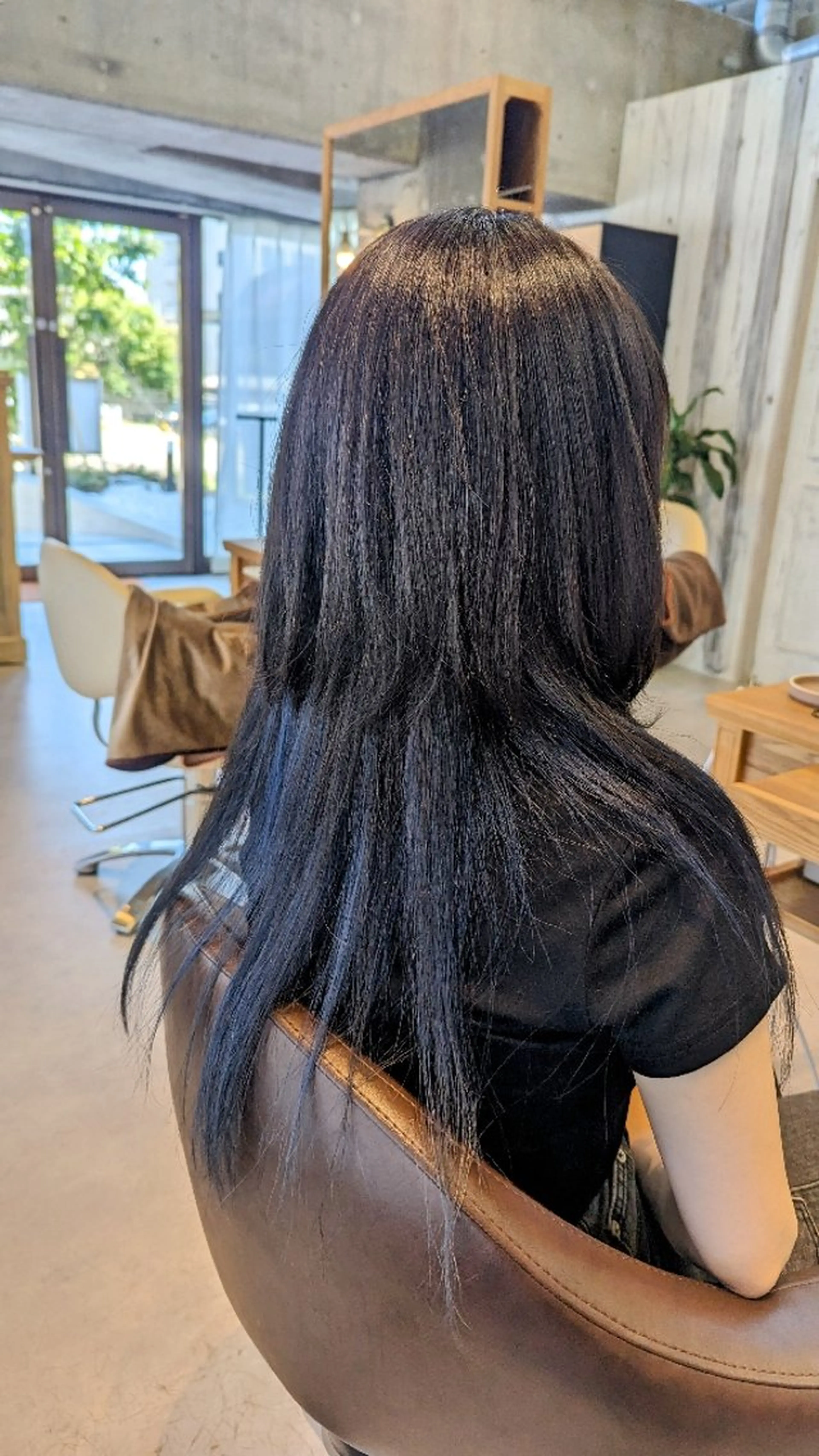 ロング アッシュ ボブ レイヤーカット ロング カット ヘアカラー RiLo所属・[RiLo] 松村のヘアスタイル