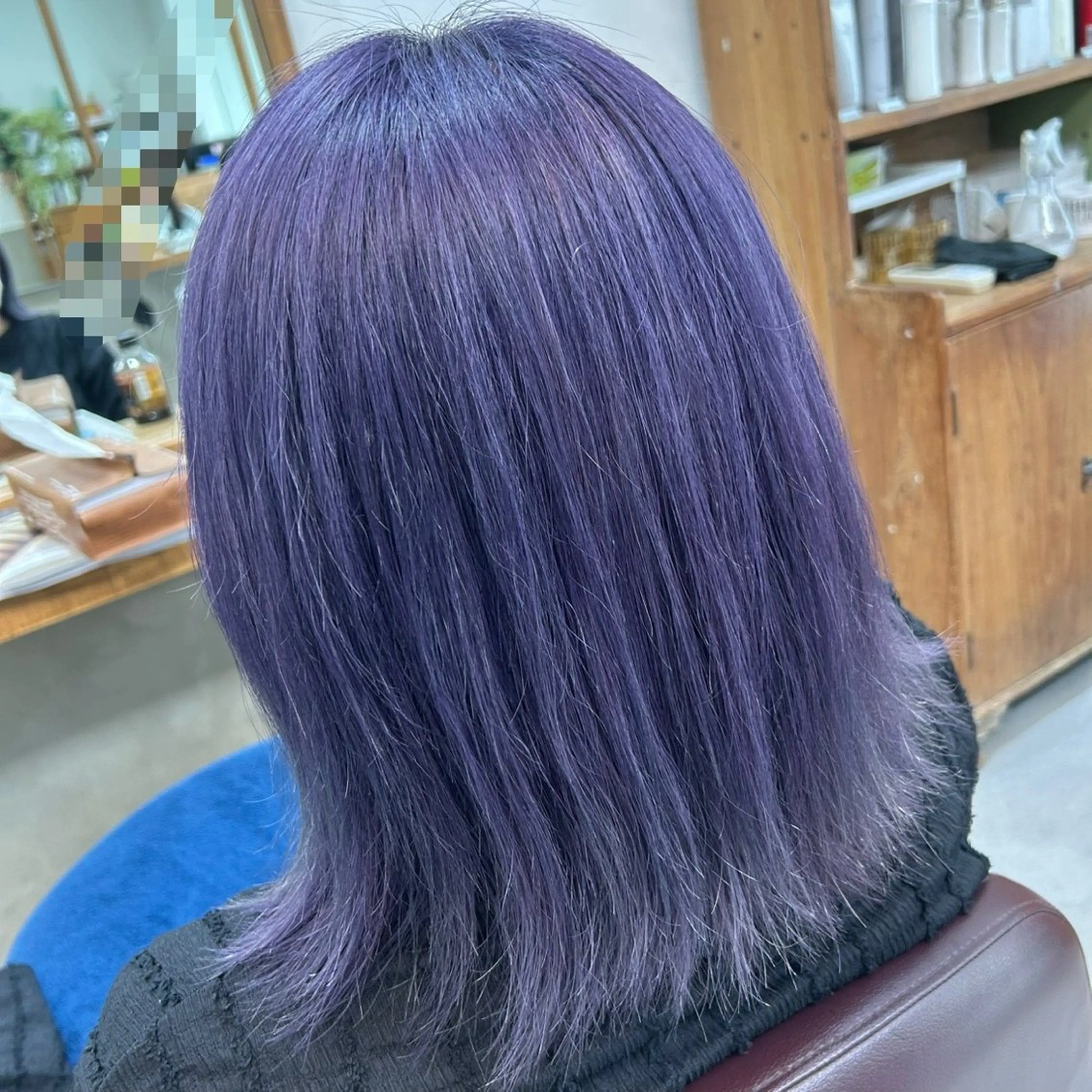 カラー ブリーチ 若狭 彩花のヘアスタイル