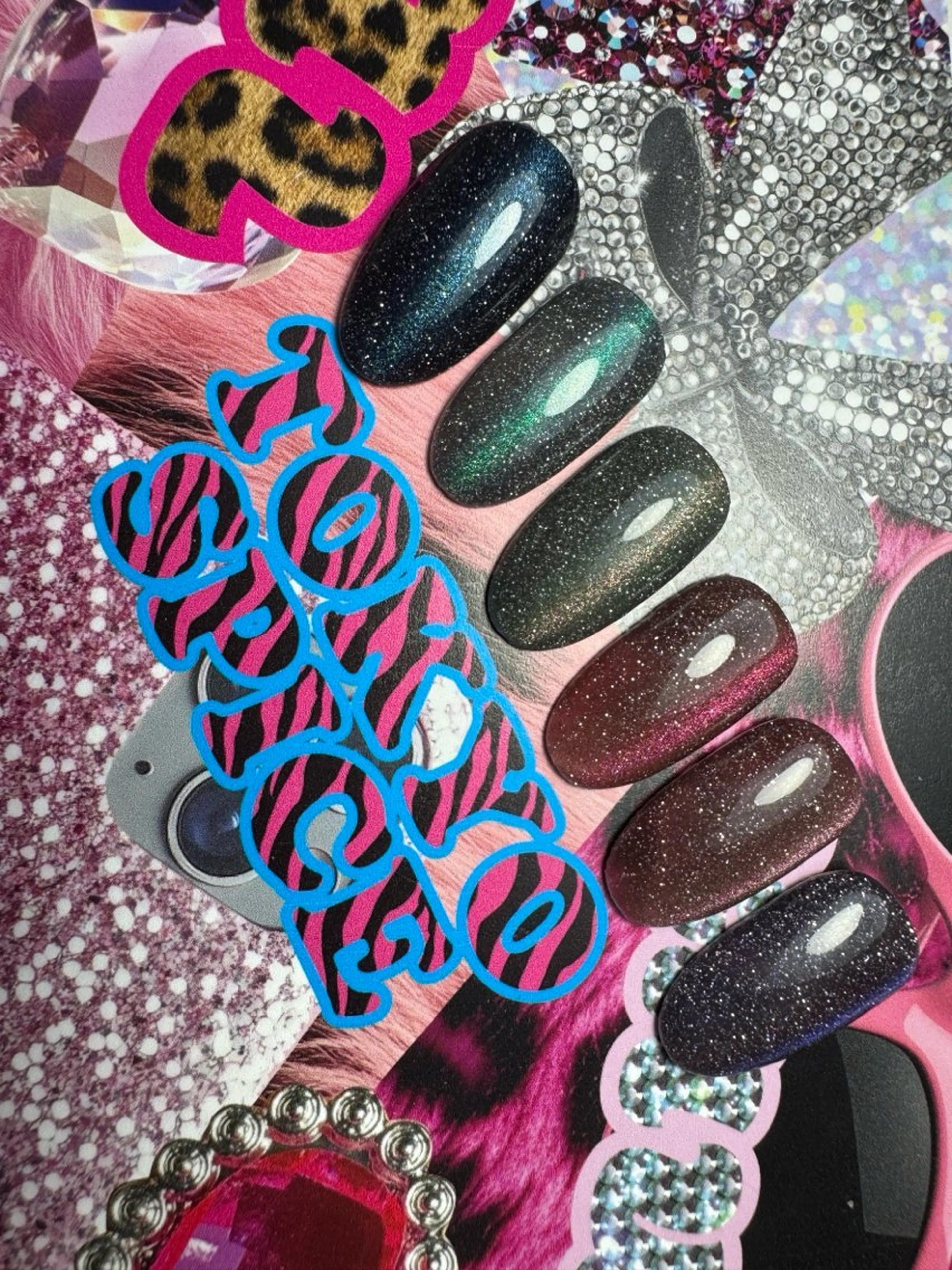 100種類以上から選べるマグネットネイル（オフ有90分)の写真