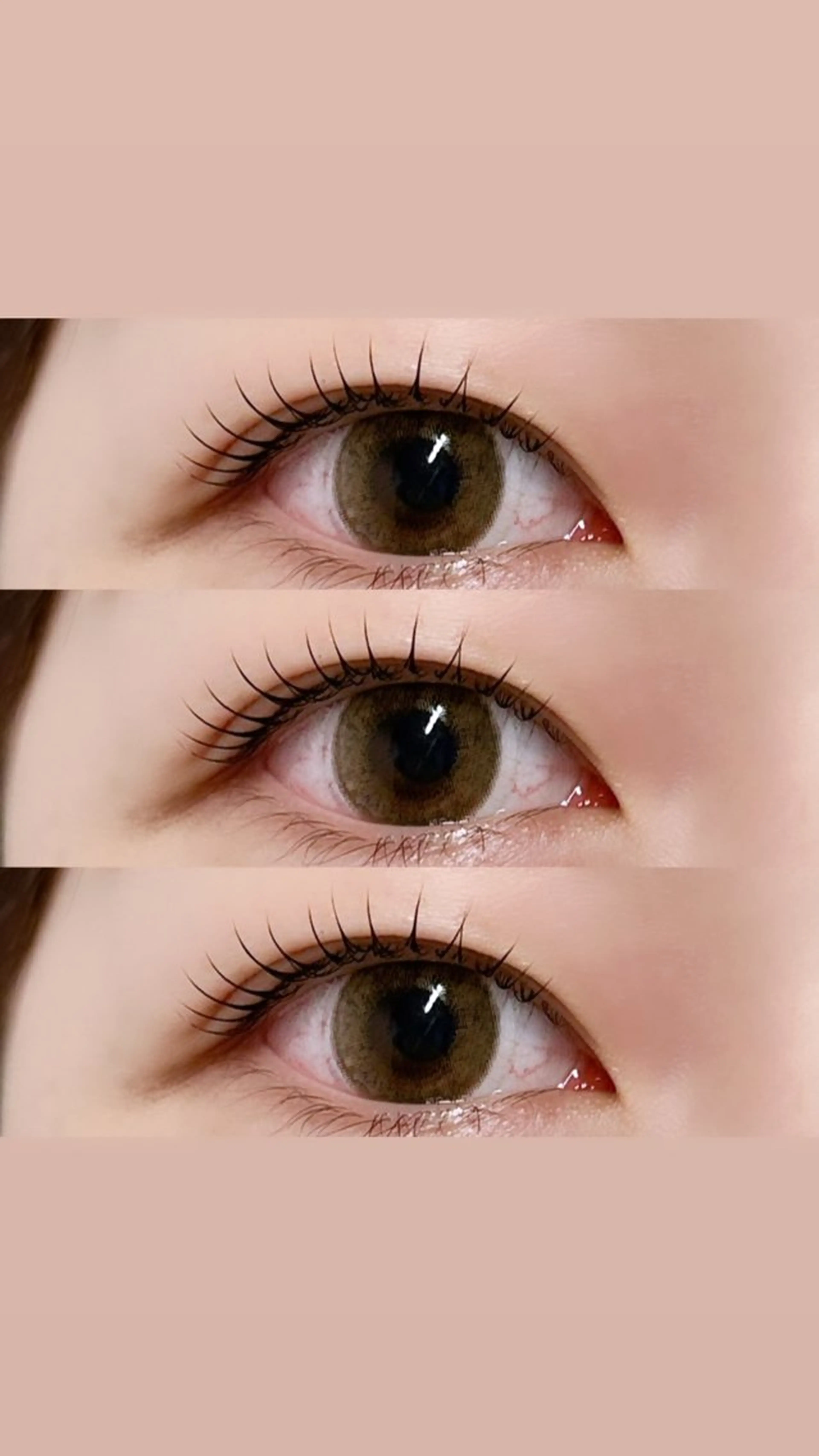 マツエク・マツパ mir Nanamiのマツエク・マツパデザイン