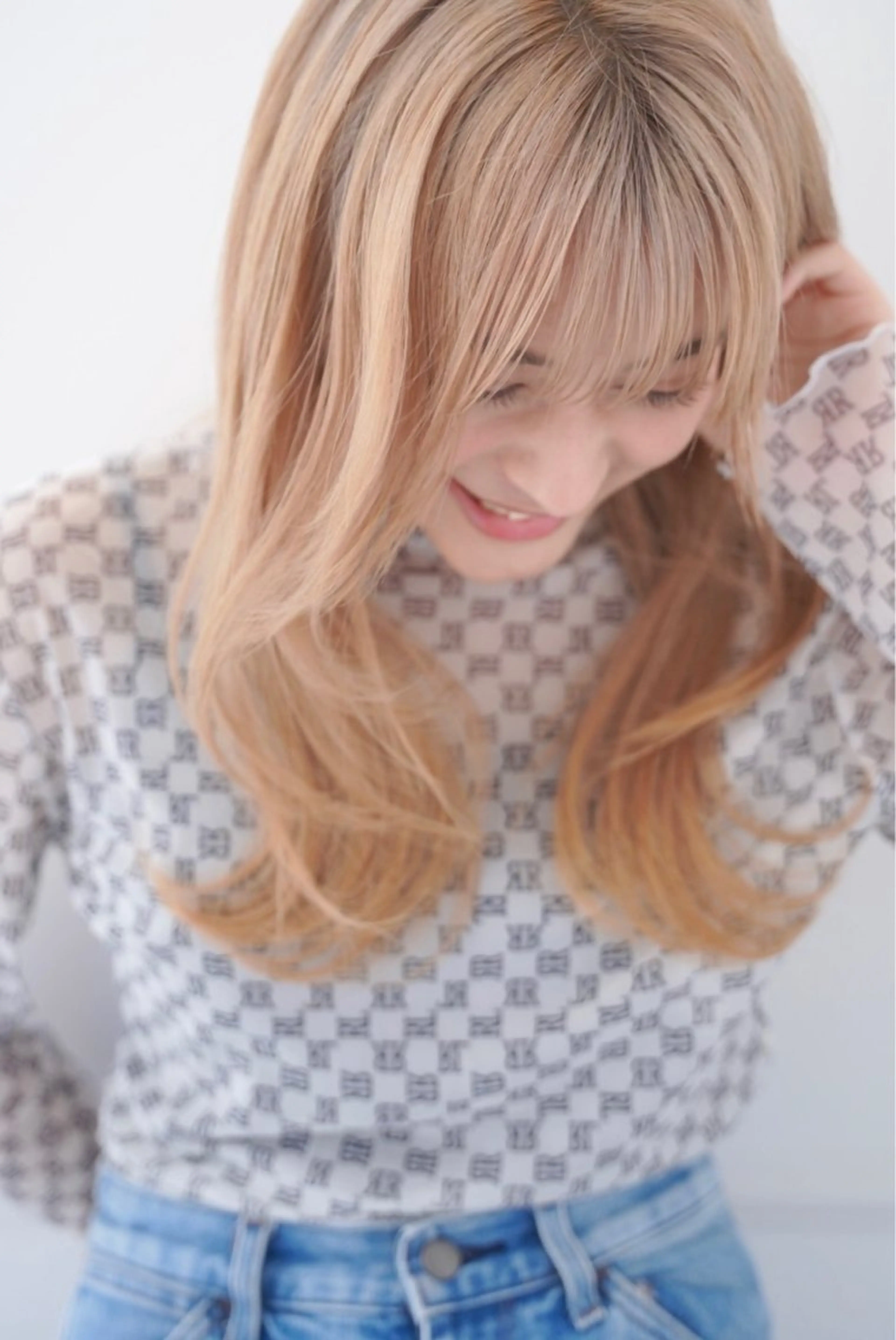 セミロング カラー ヘアカラー レイヤー⭐️カラー ⭐️平川雅史のヘアスタイル