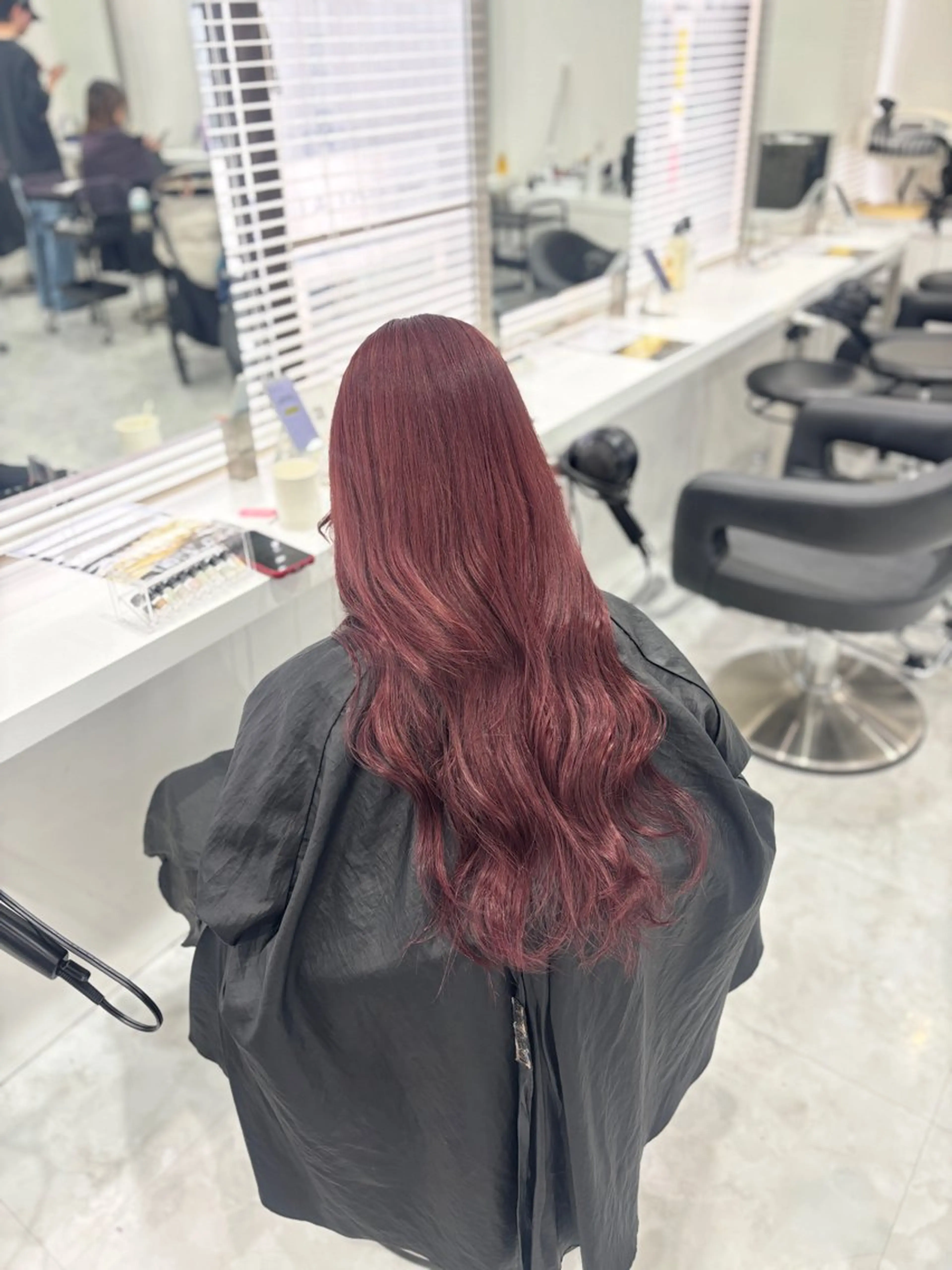 カラー ヘアカラー トリートメント ヘッドスパ ヘアセット 🎀ツヤ髪✖︎ 暖色🎀RYUKAのヘアスタイル