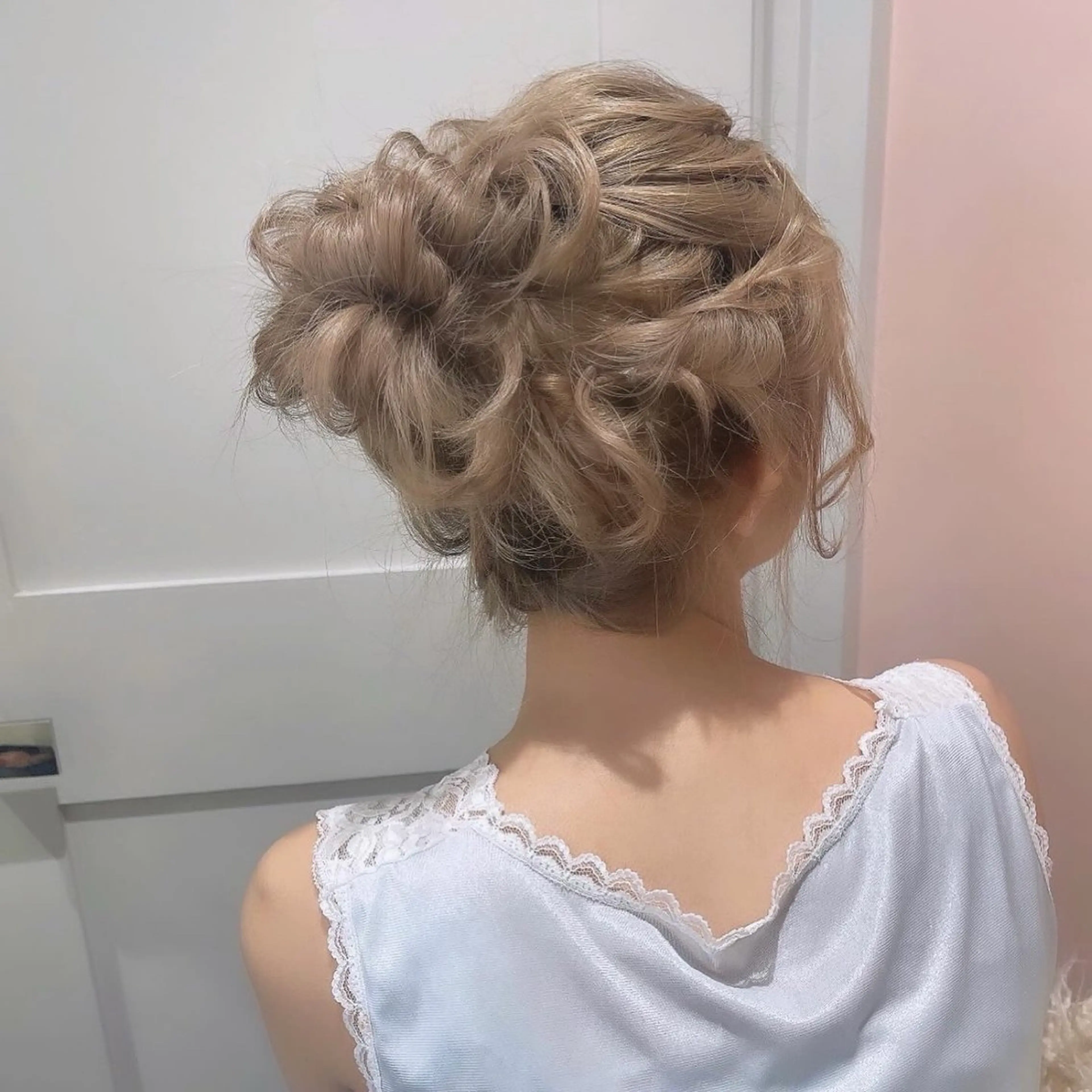 セミロング カラー ヘアアレンジ the path sora♡のヘアスタイル