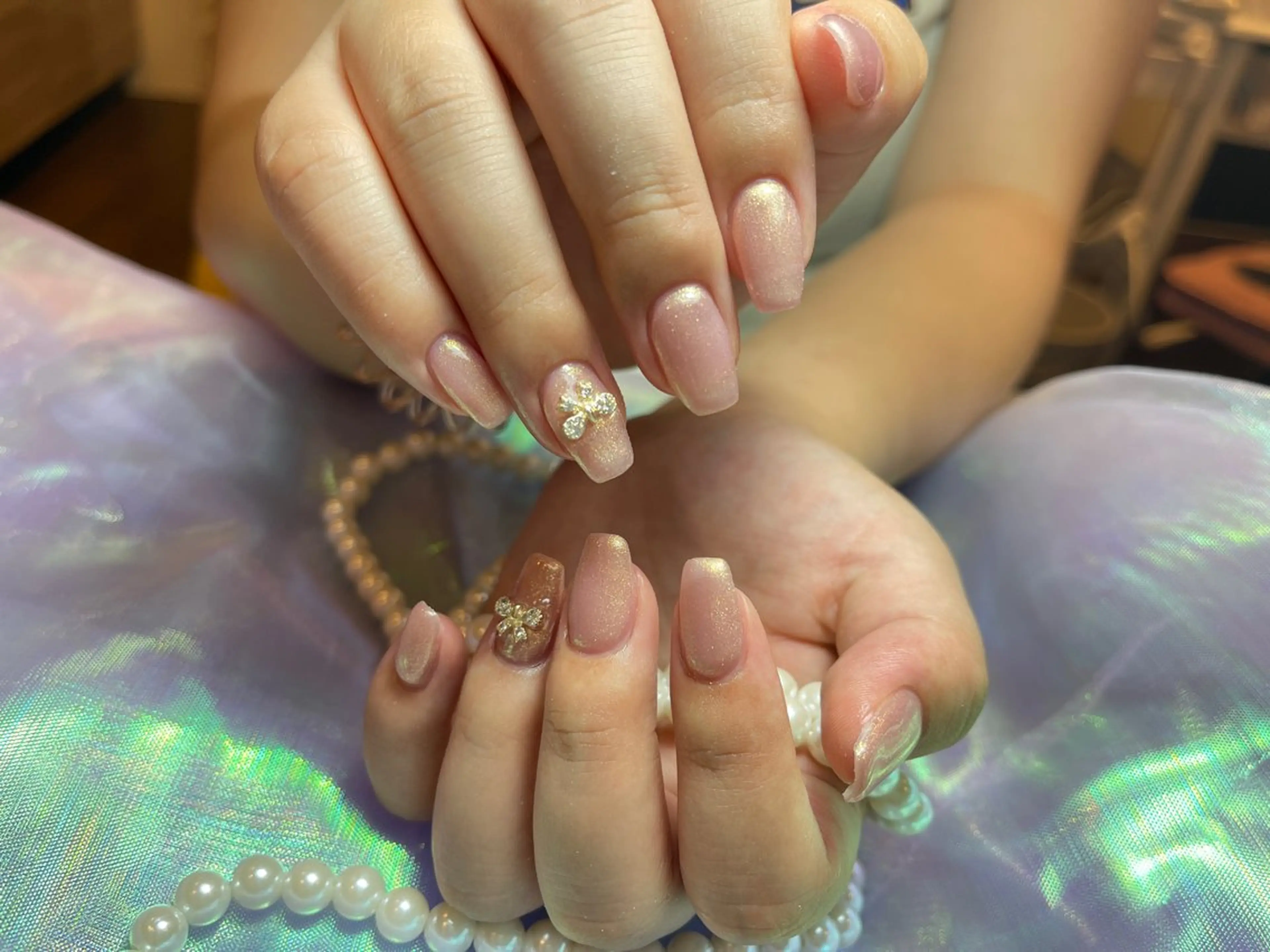 ミディアム nina beautyのネイルデザイン