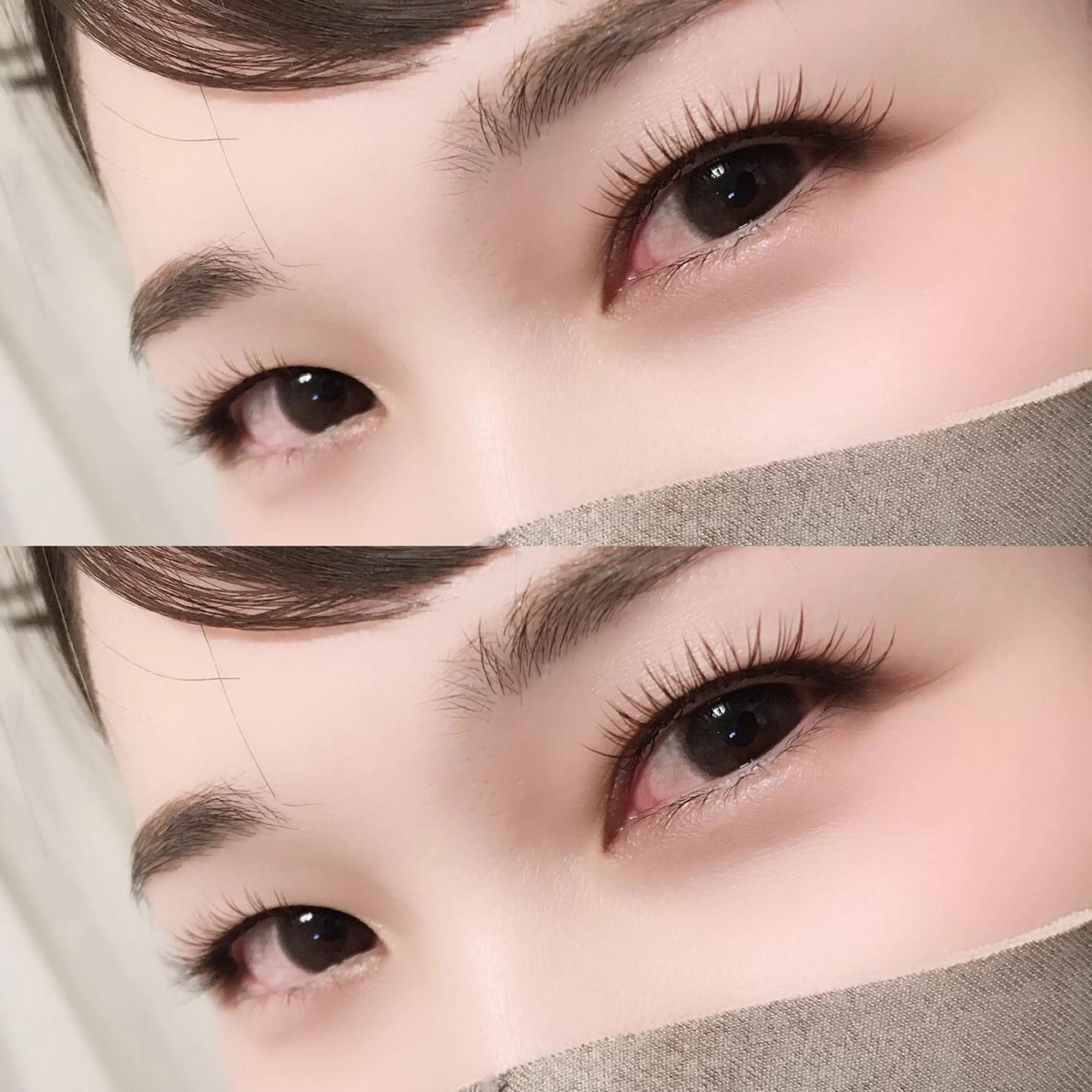 マツエク・マツパ カラーマツエク フラットラッシュ Fleur フルールのマツエク・マツパデザイン