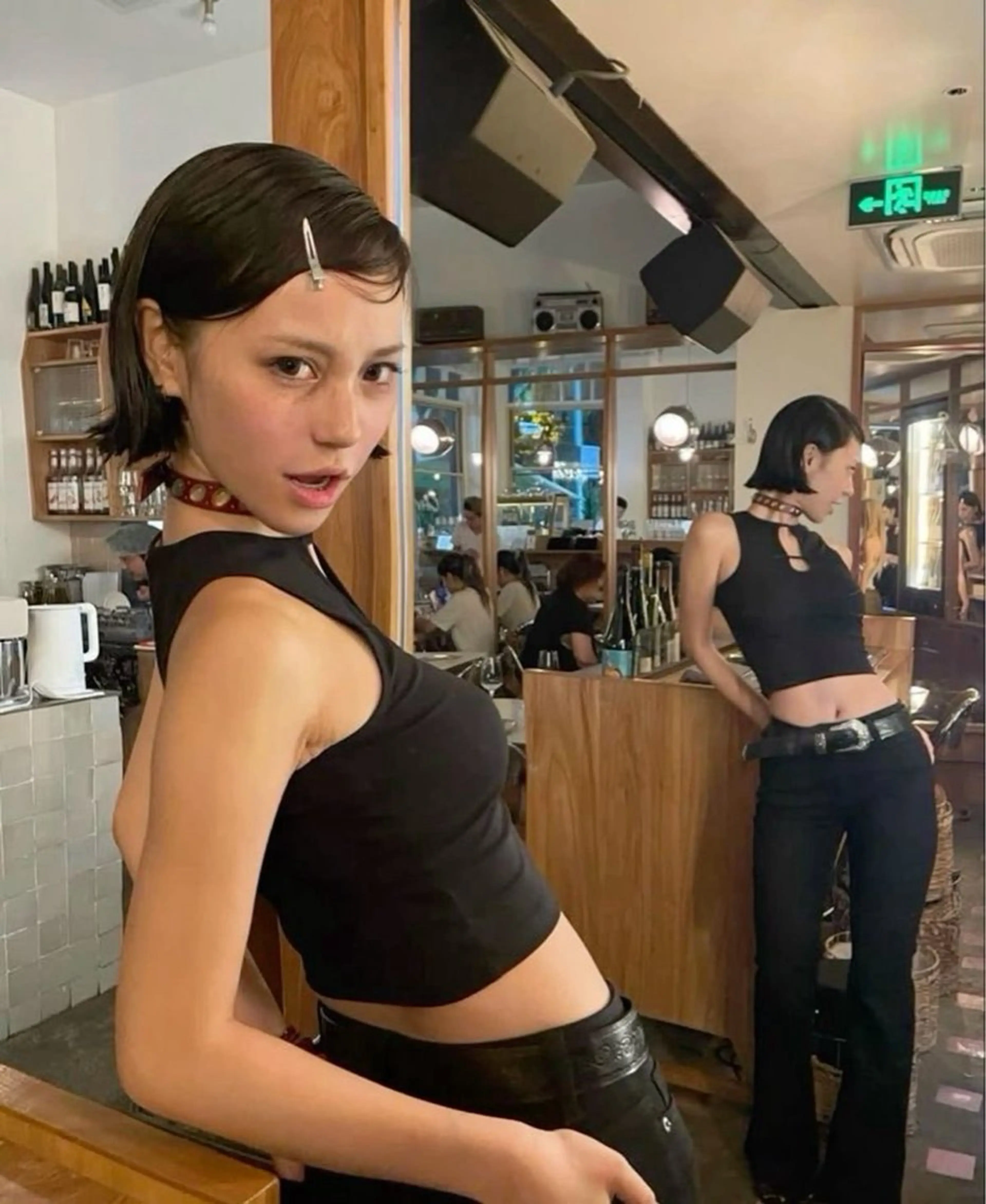 ショート 捺葵 @72tomi__のヘアスタイル