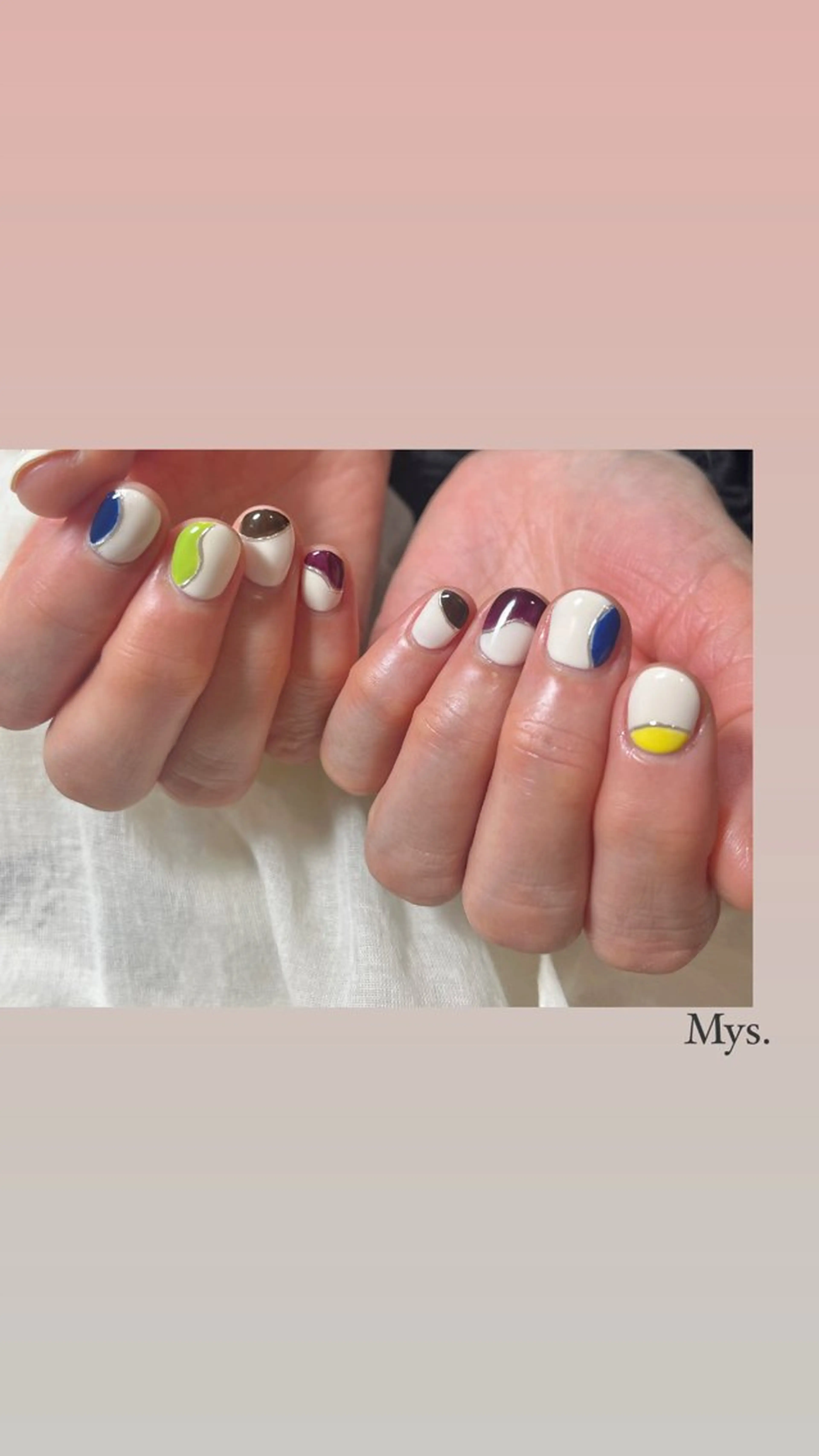 ネイル Mys. 松本結衣のネイルデザイン