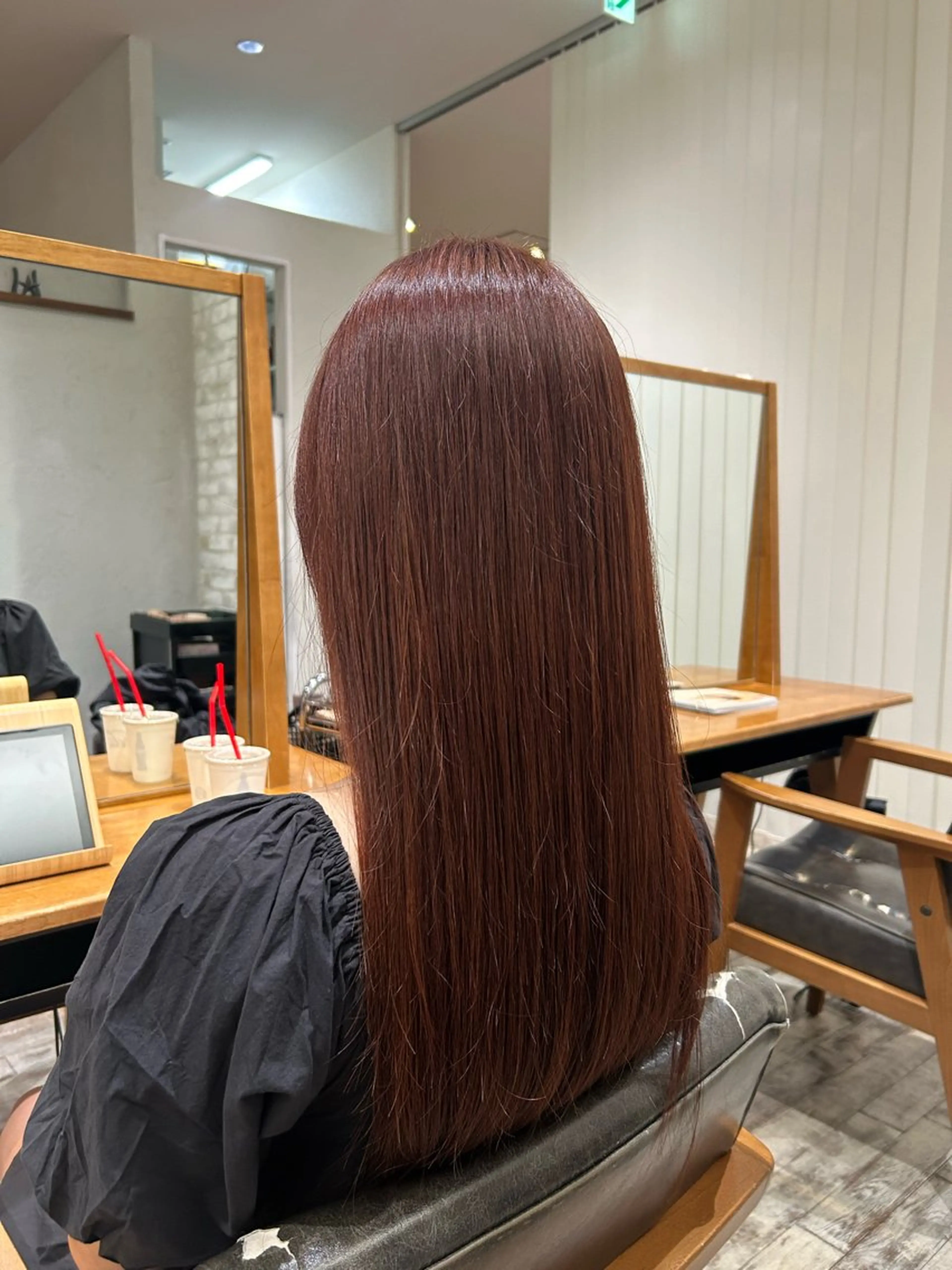 セミロング ‪広瀬快斗／ツヤ髪 /似合わせカラー🌱のヘアスタイル