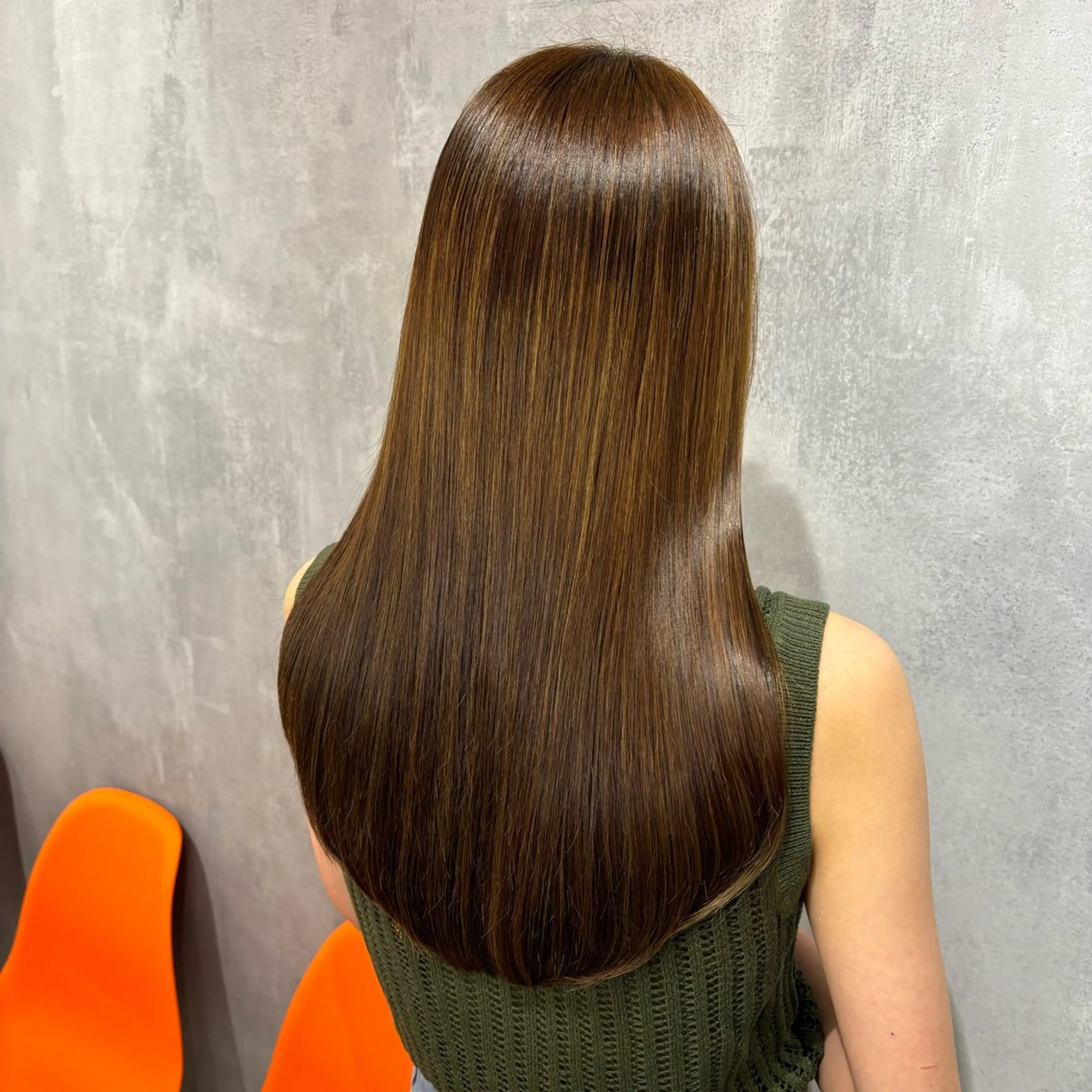 セミロング カット 古賀/レイヤーボブ /ハッシュカットのヘアスタイル