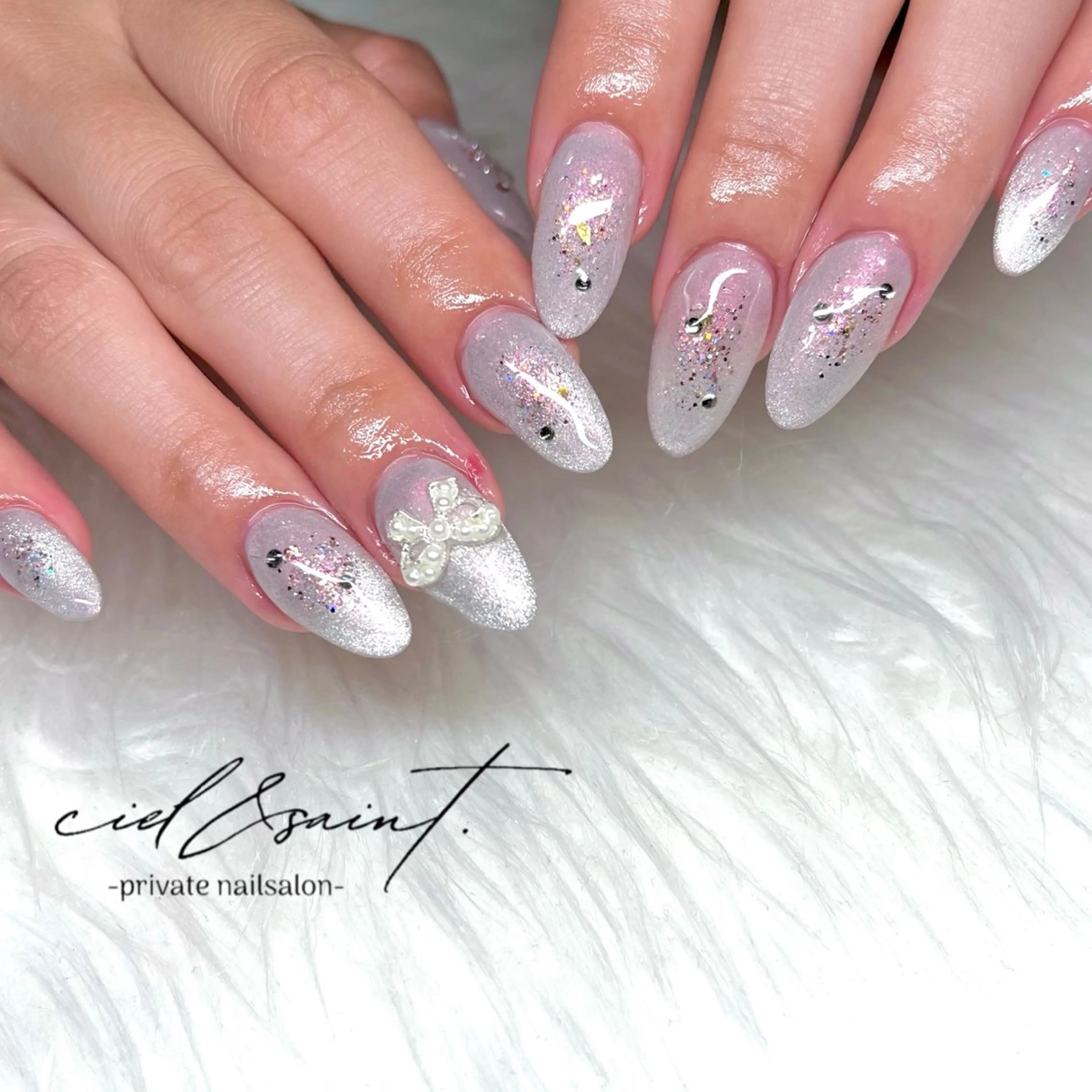 ネイル ハンドネイル nail salon ciel&saintのネイルデザイン