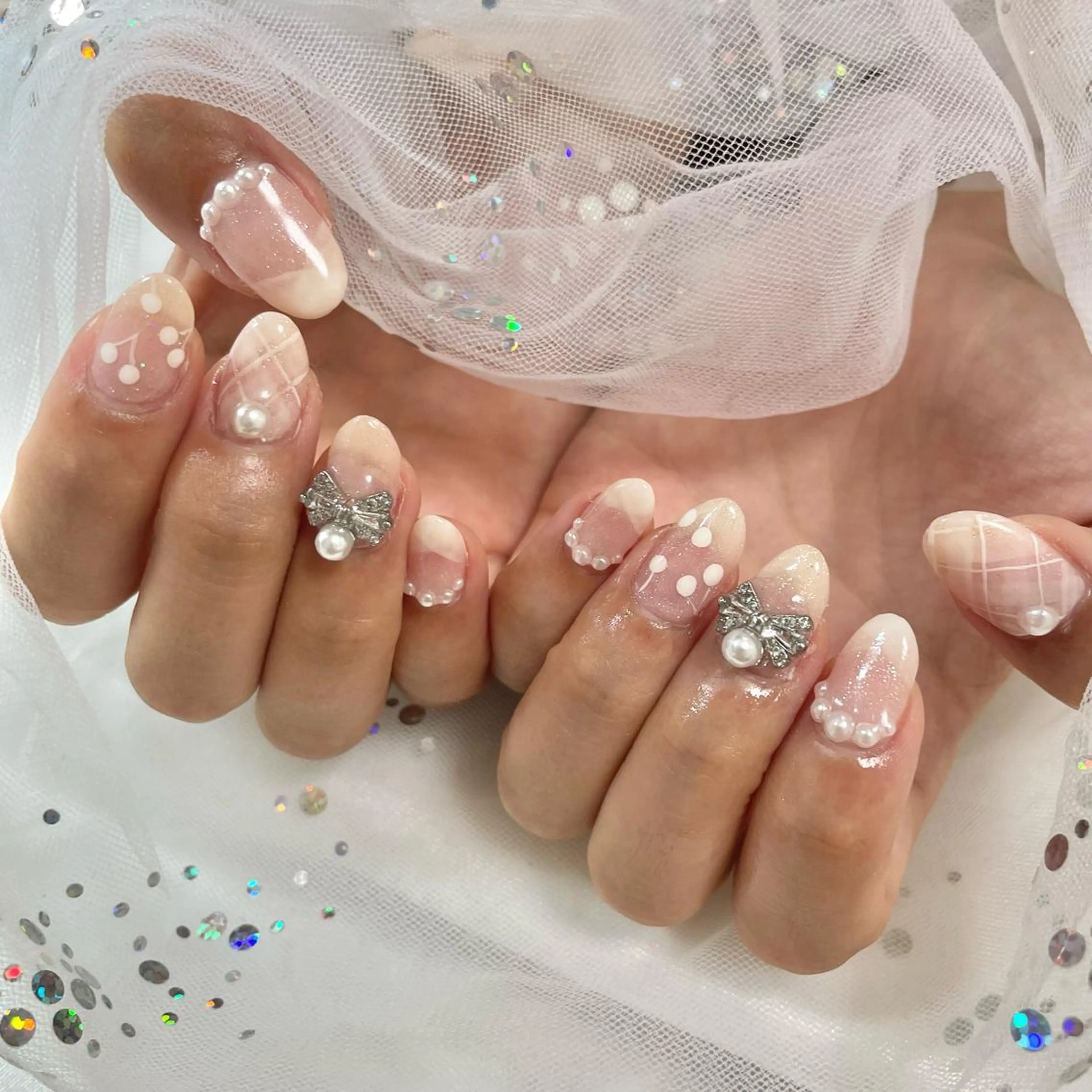 ネイル ハンドネイル 🎀AYAKO 🎀中韓ネイルのネイルデザイン