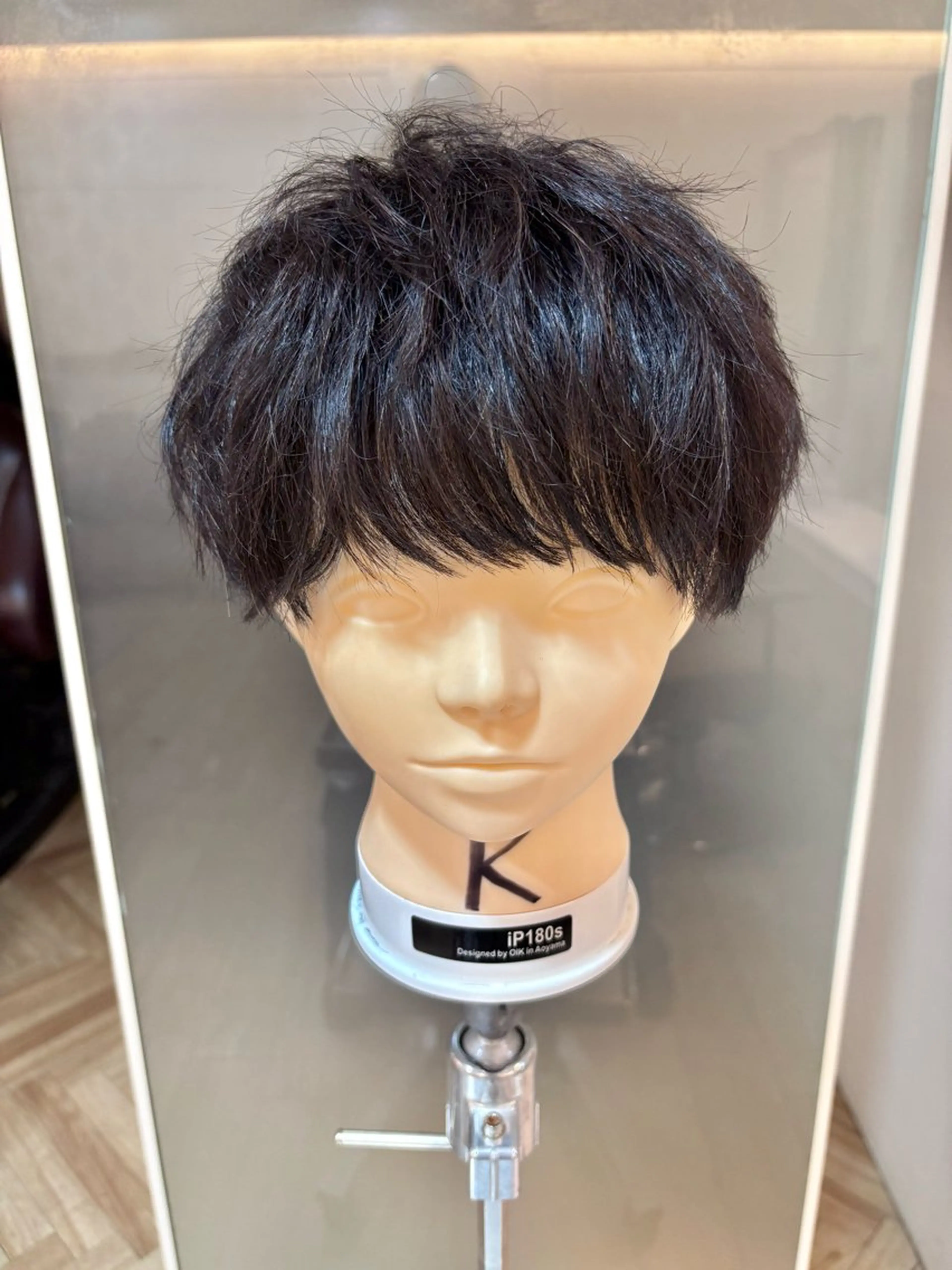 メンズ マッシュ カット 直毛救済パーマ/神奈 川/生田/木村のヘアスタイル