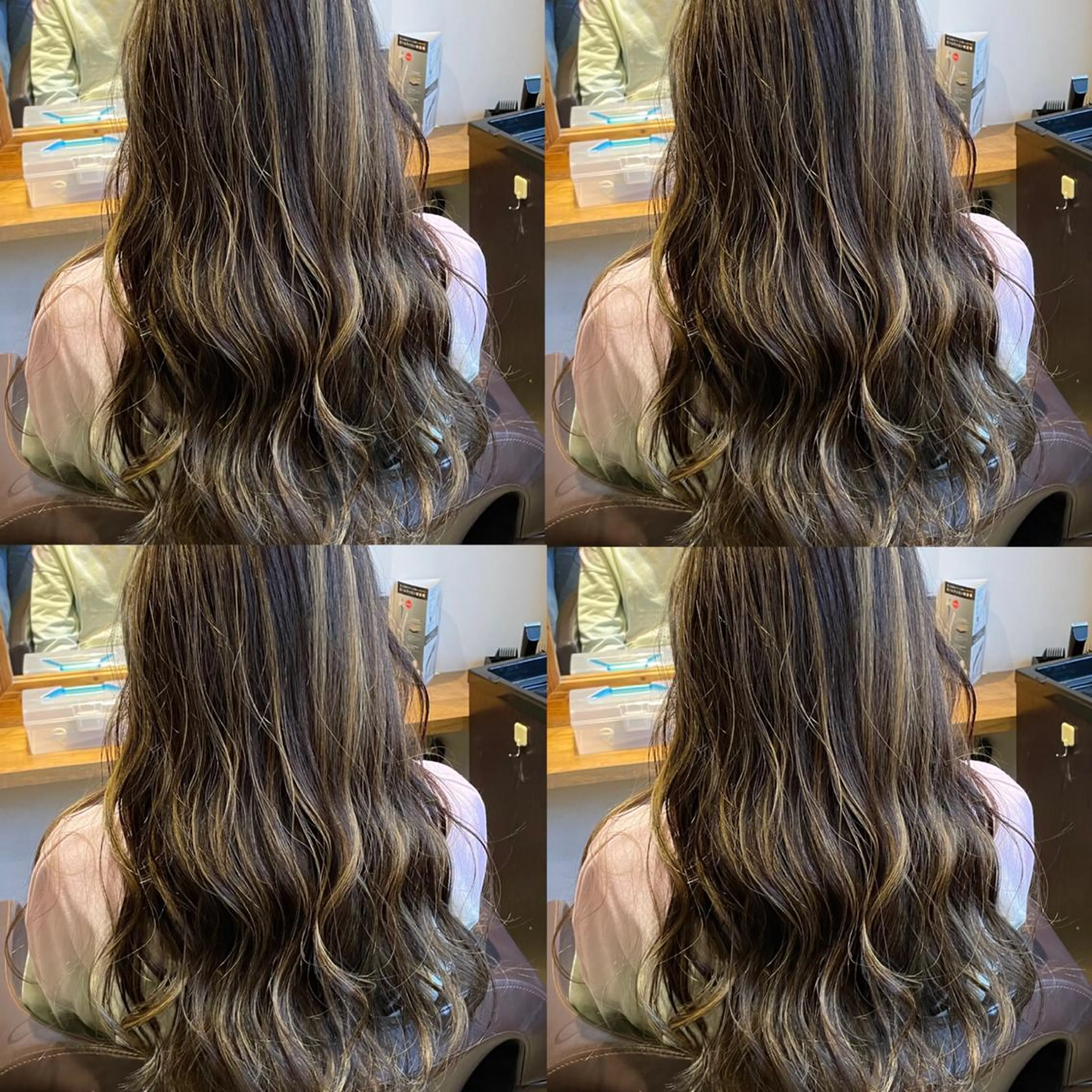 ロング カラー Minami. 🩵 再現性特化ヘアのヘアスタイル