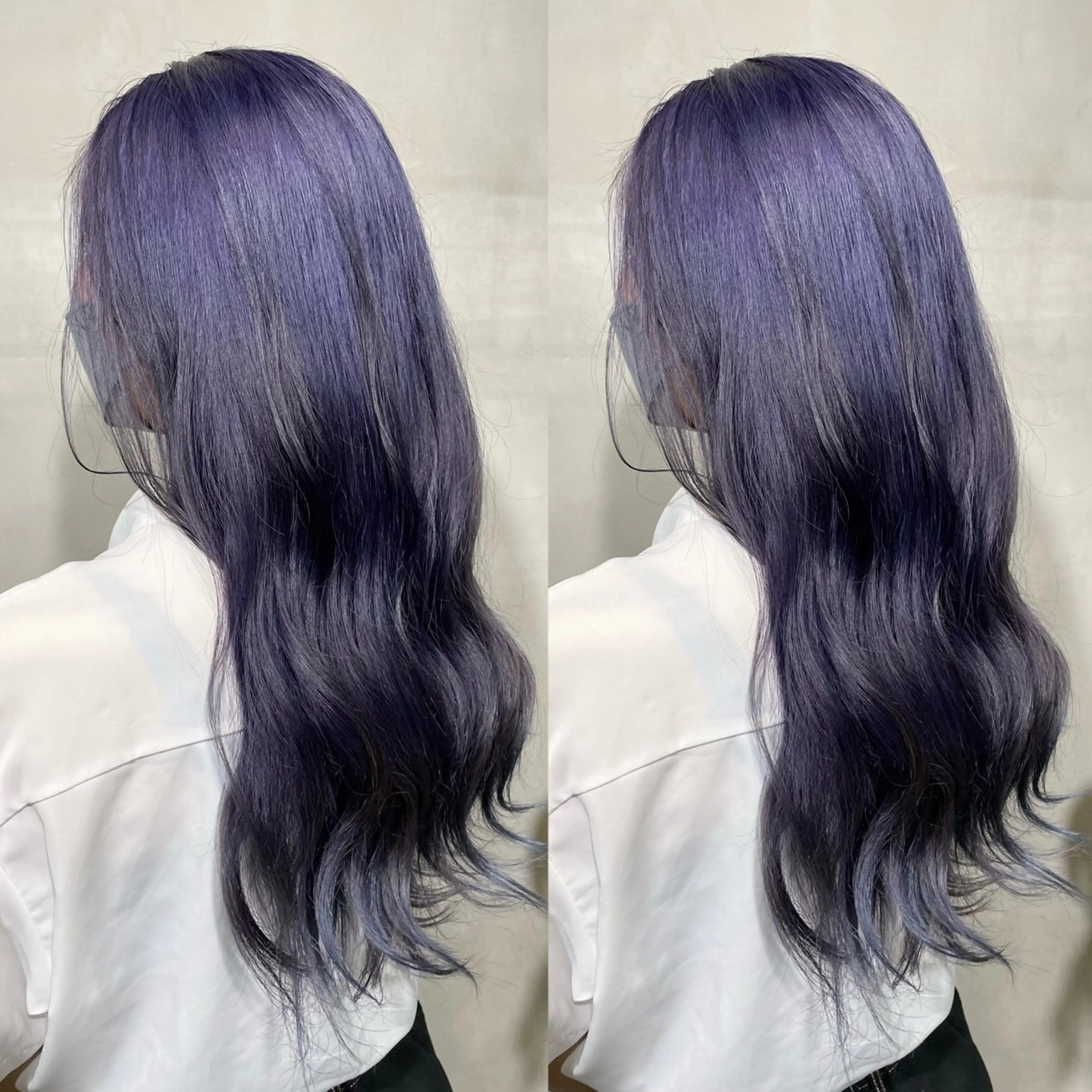 ロング カラー 🌺ハイトーン🌺 矢葺 なぎさ🌺🌺のヘアスタイル