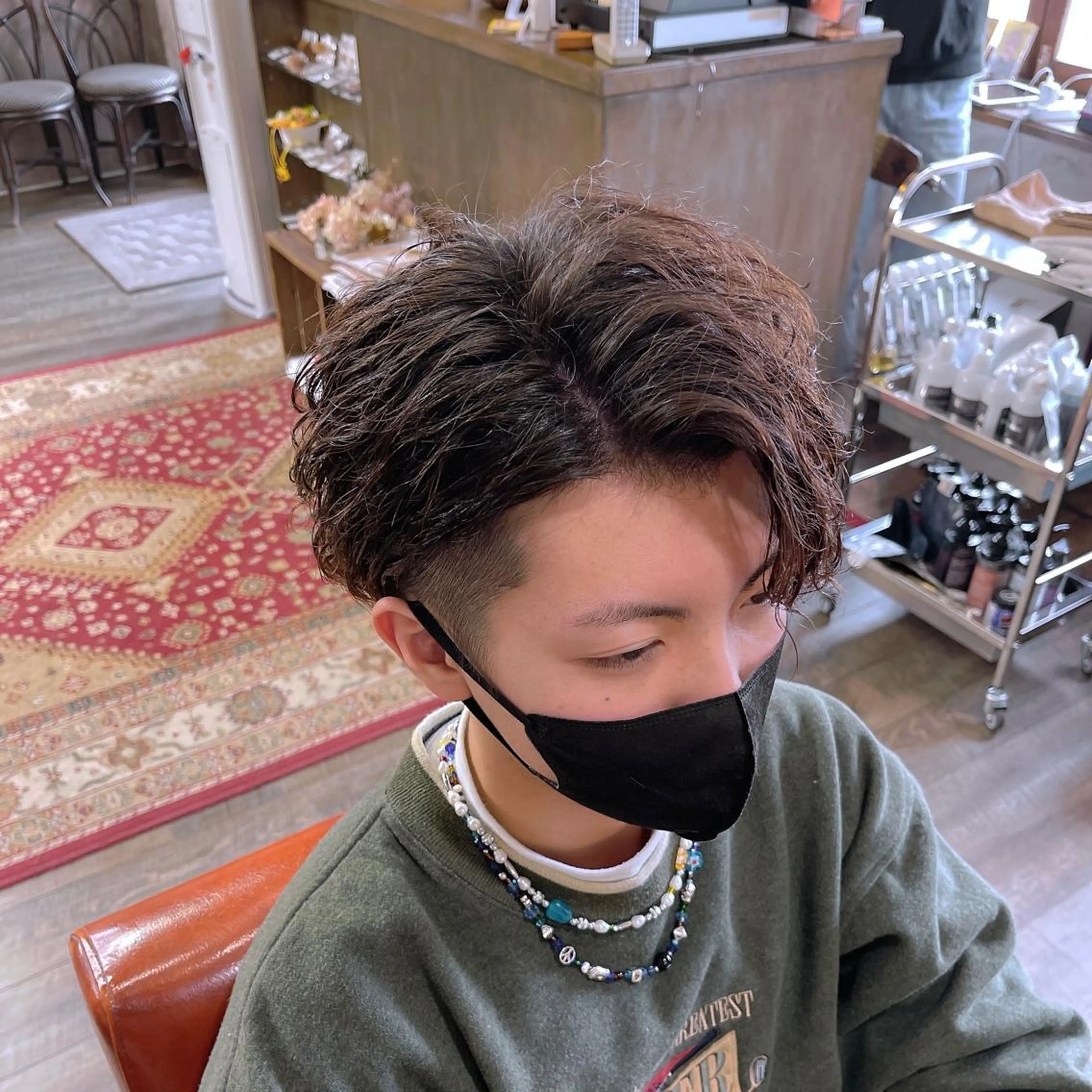 パーマ 片山 洋人のヘアスタイル