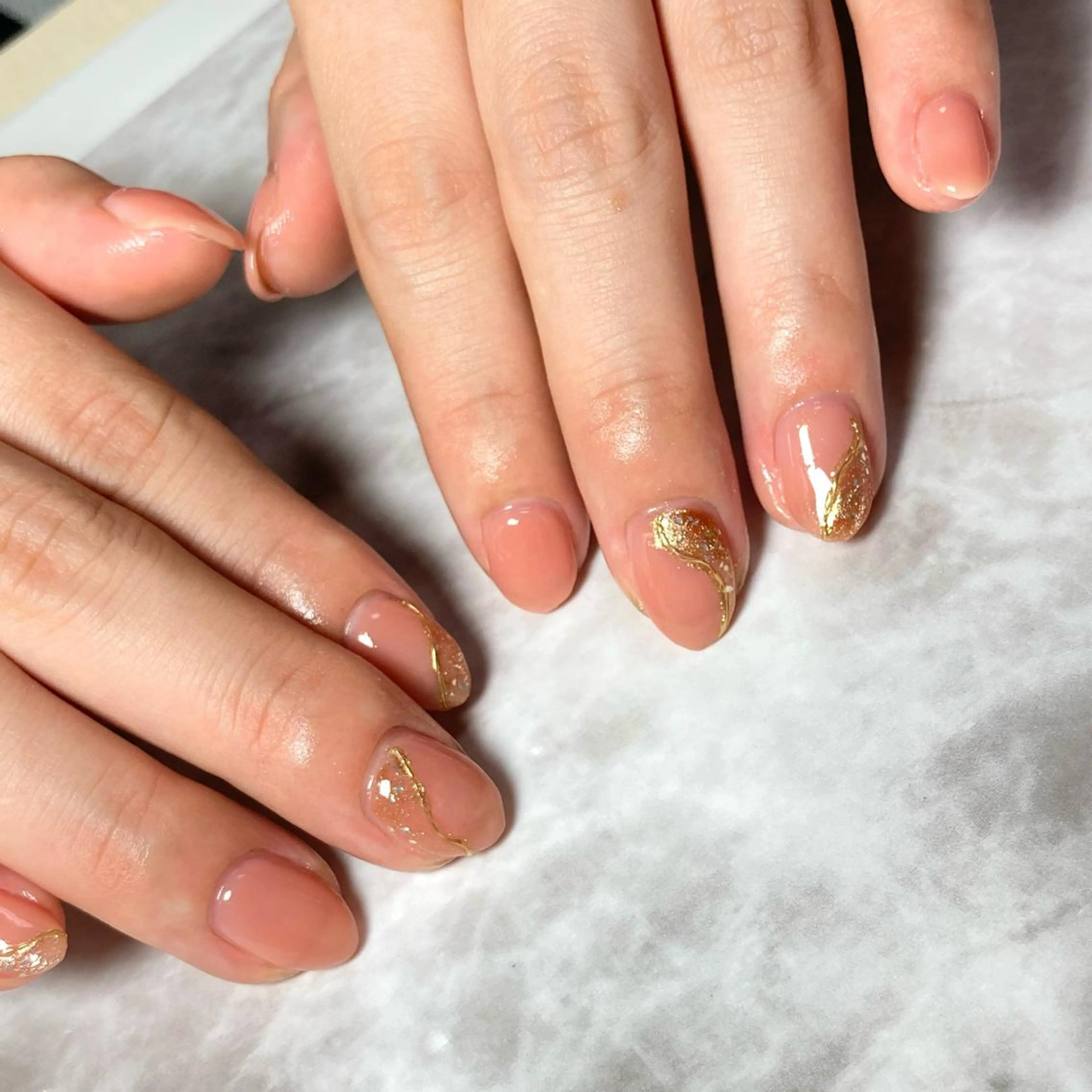 ネイル アートネイル ジェルネイル オフィスネイル ハンドネイル nailsalon RMIKのネイルデザイン