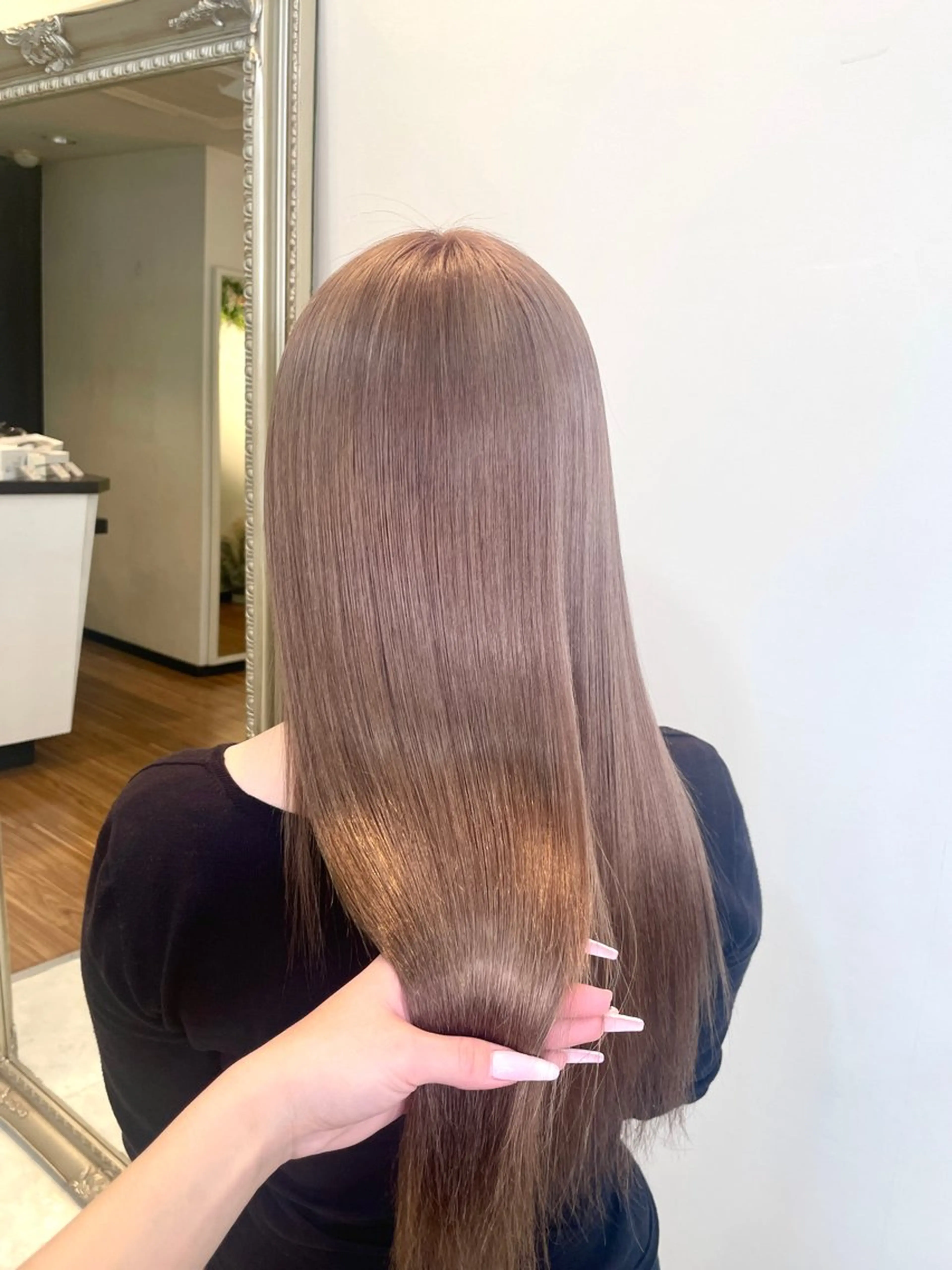 ロング ヘアカラー ANKH CROSS 🩵Himeka🩵のヘアスタイル