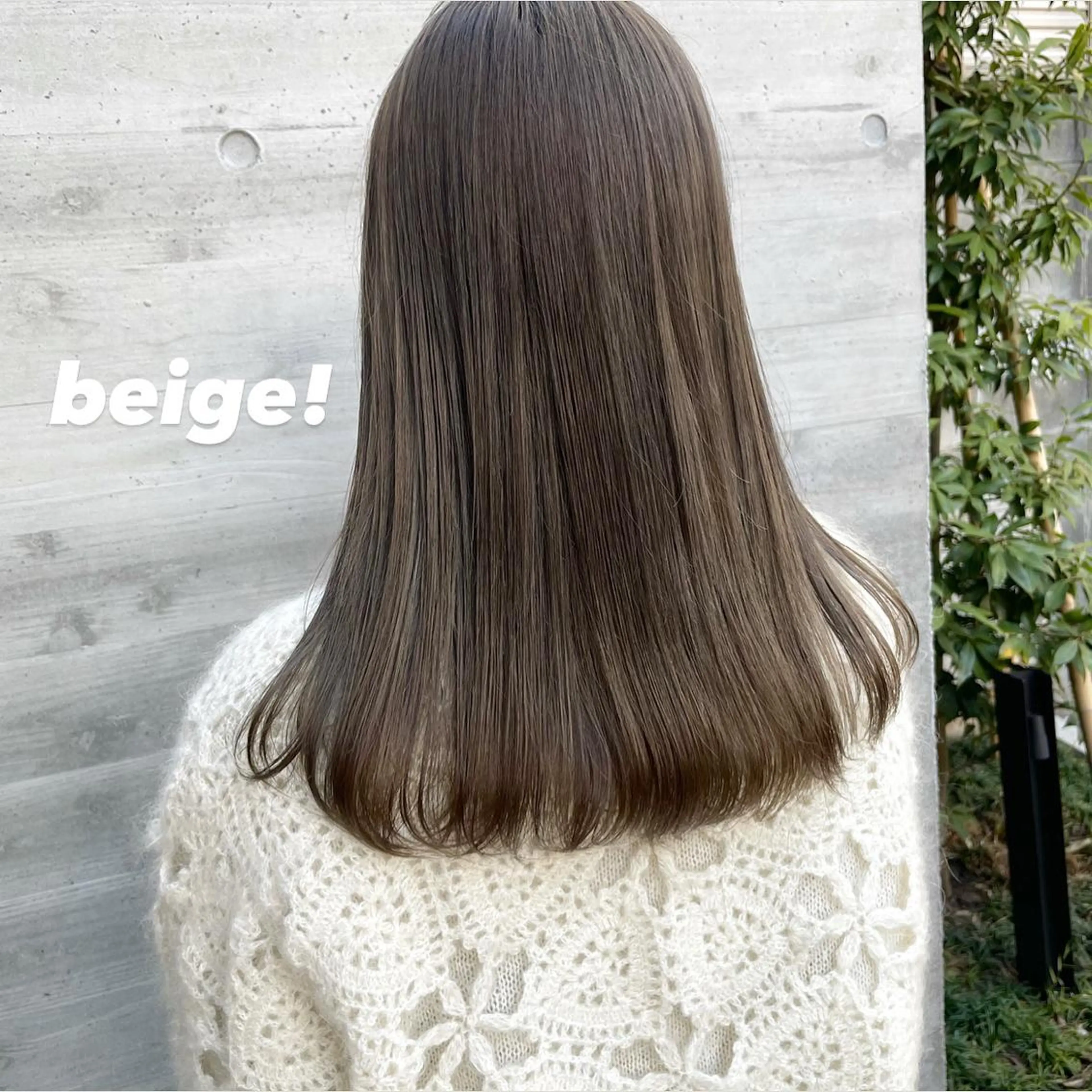 セミロング カラー パーマ ヘアアレンジ ネイル マツエク・マツパ ベージュカラー トレンド眉🌈✨ arisaの眉毛・アイブロウイメージ