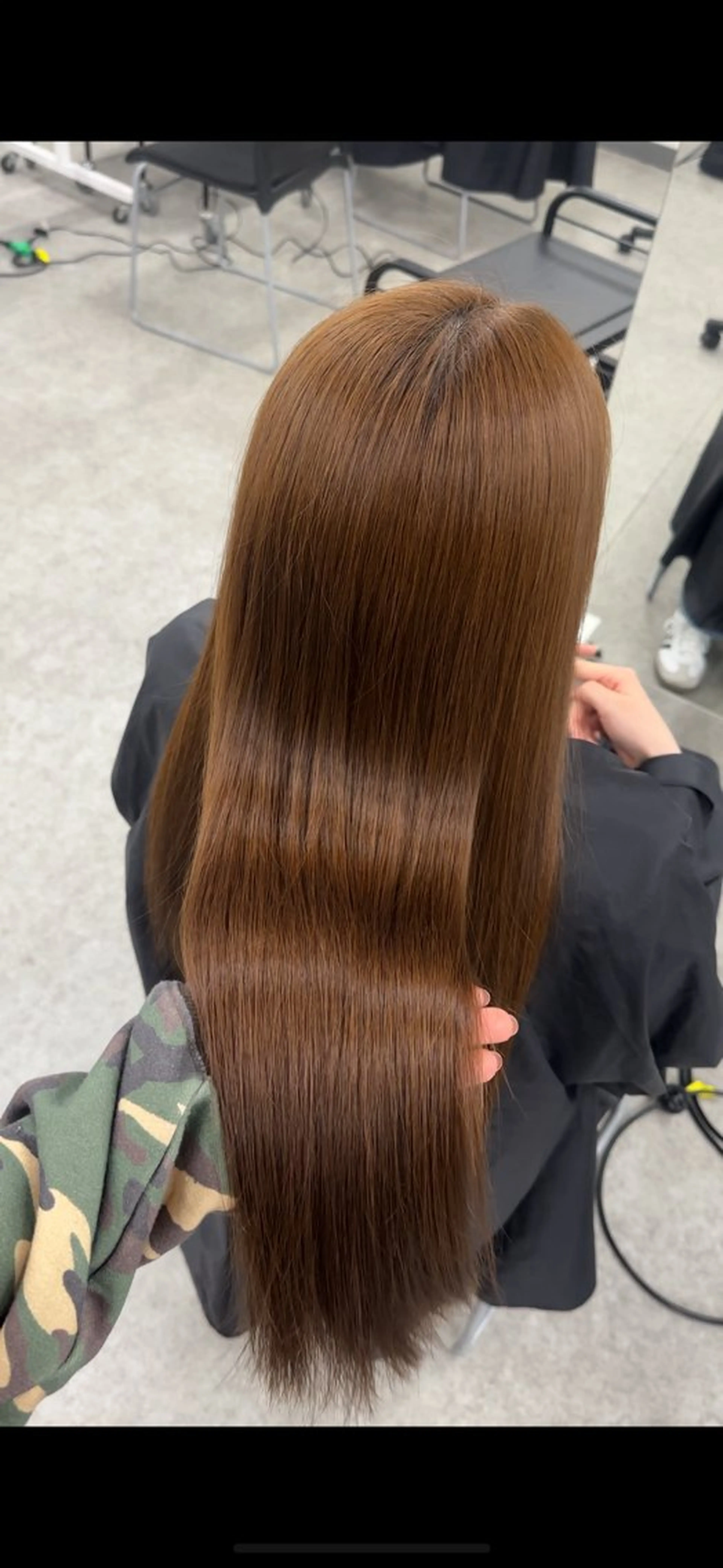 ロング カラー ヘアカラー トリートメント 透明感ベージュ 🎀Anju/渋谷のヘアスタイル