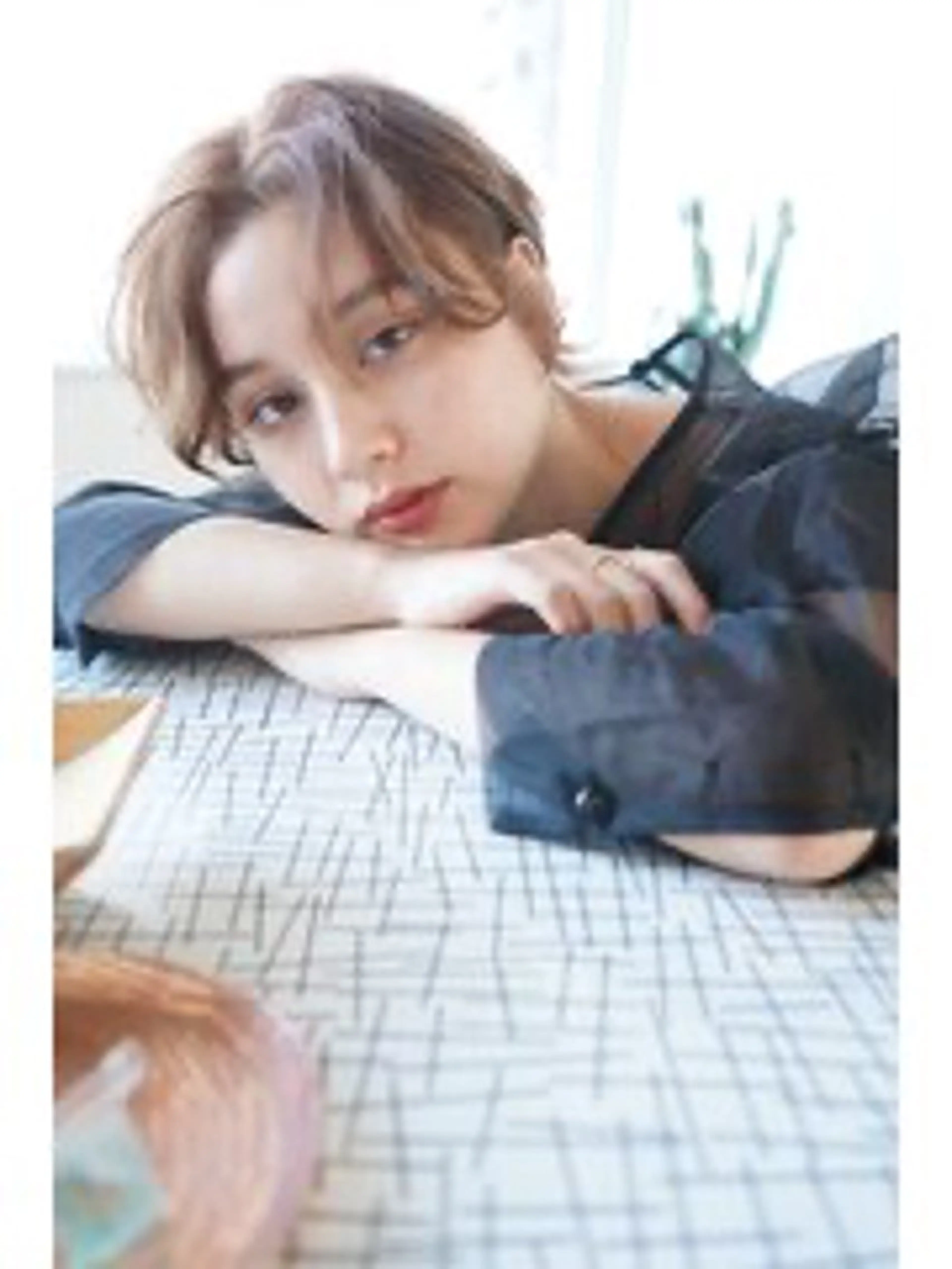 カラー LUVISM ボブ りきカットモデル募集のヘアスタイル