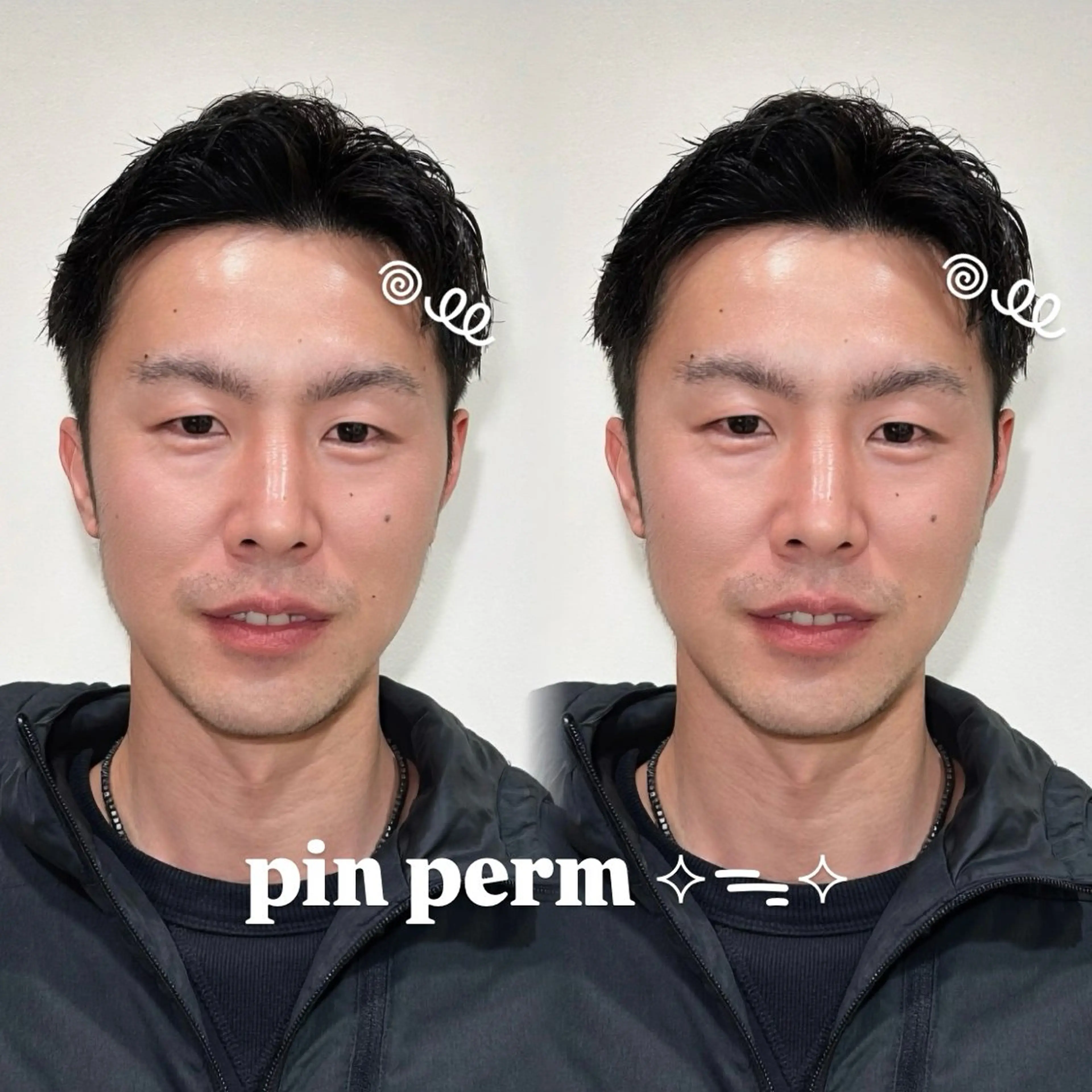 ショート パーマ カット パーマ 透明感カラー×レイヤ ー🧊横田 冴のヘアスタイル