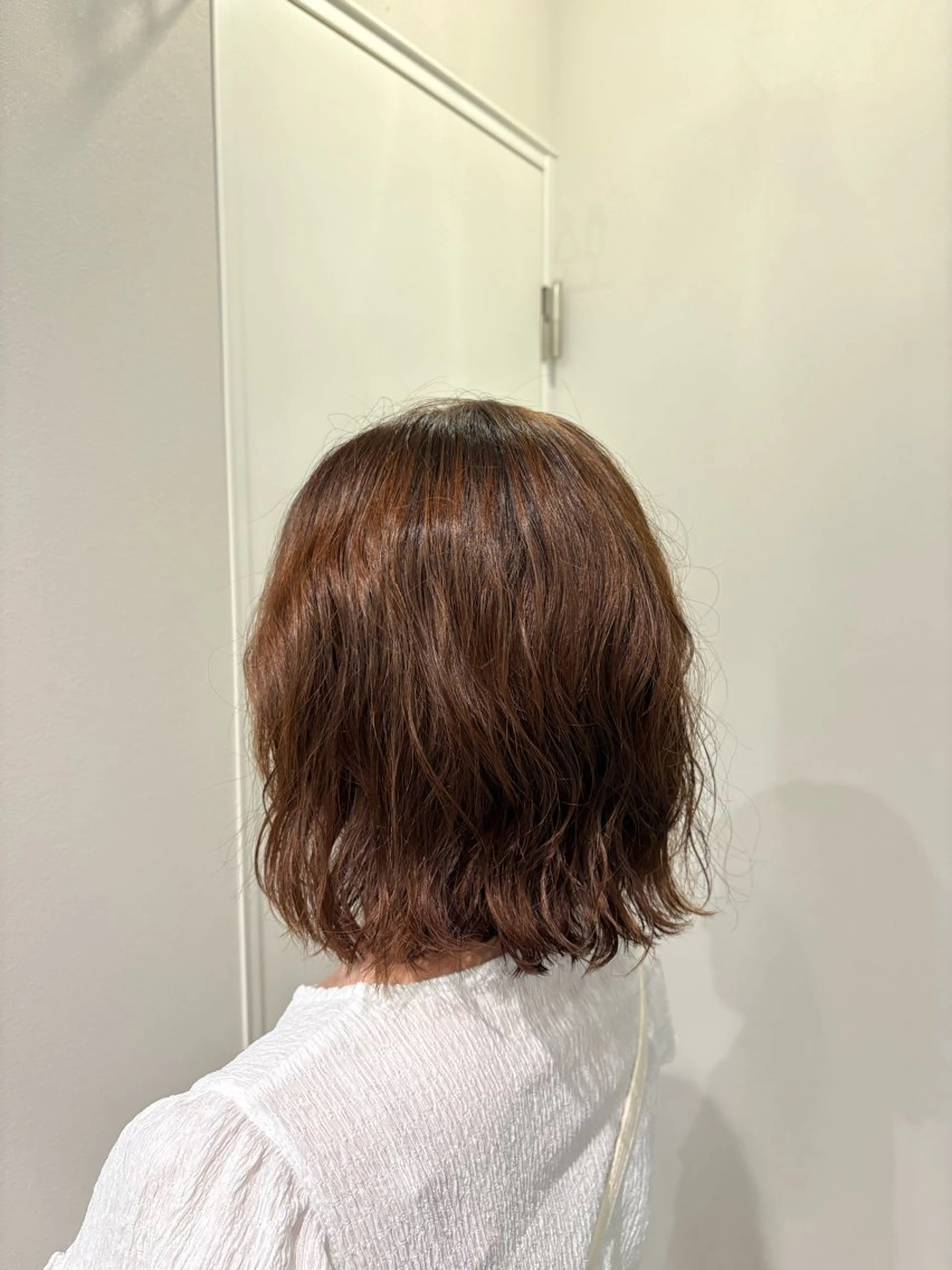 パーマ ボブ デジタルパーマ アールラーゴ所属・宮島 華湖のヘアスタイル