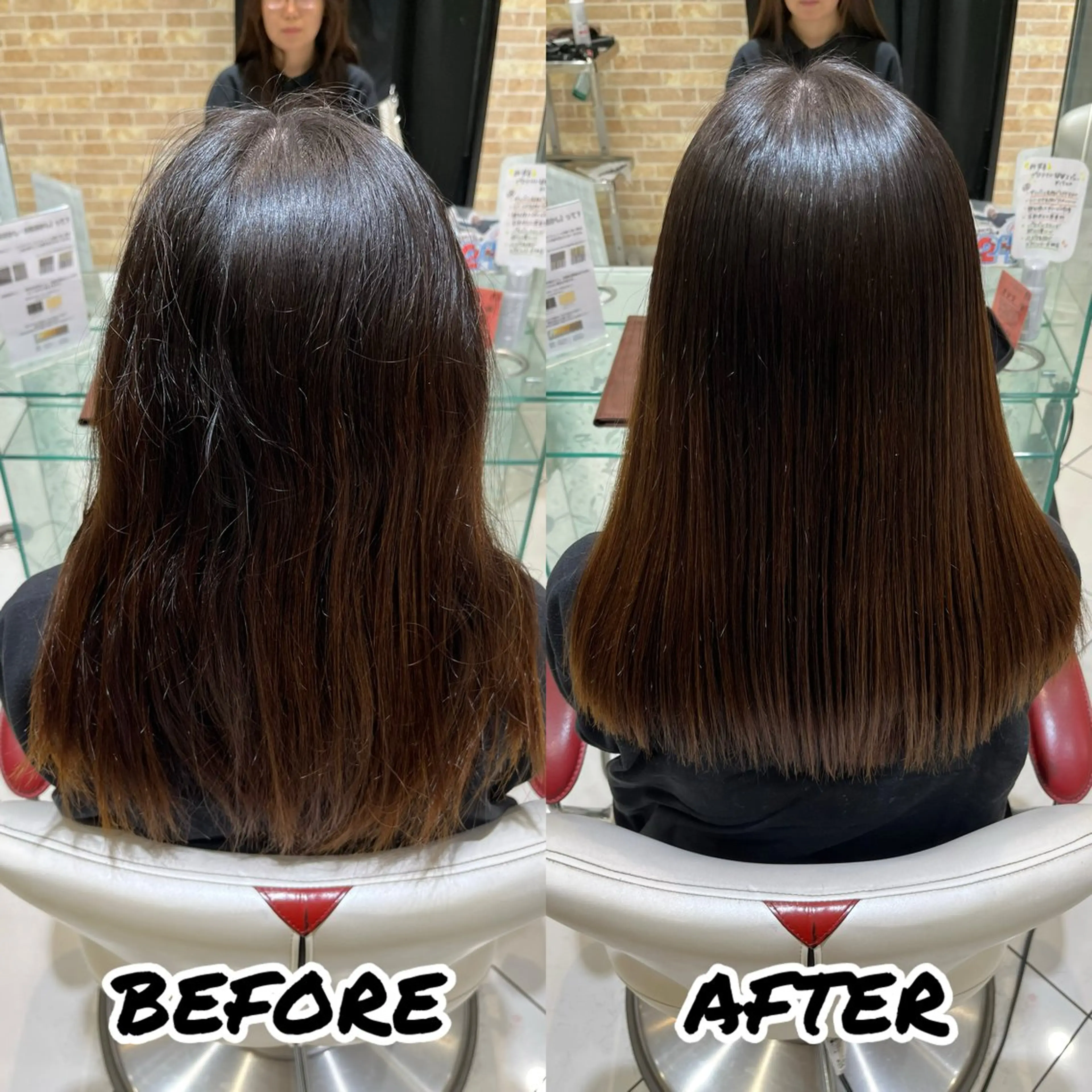 ロング 髪質改善 縮毛矯正 カット 縮毛矯正 トリートメント 髪質改善美容師 鈴木のヘアスタイル