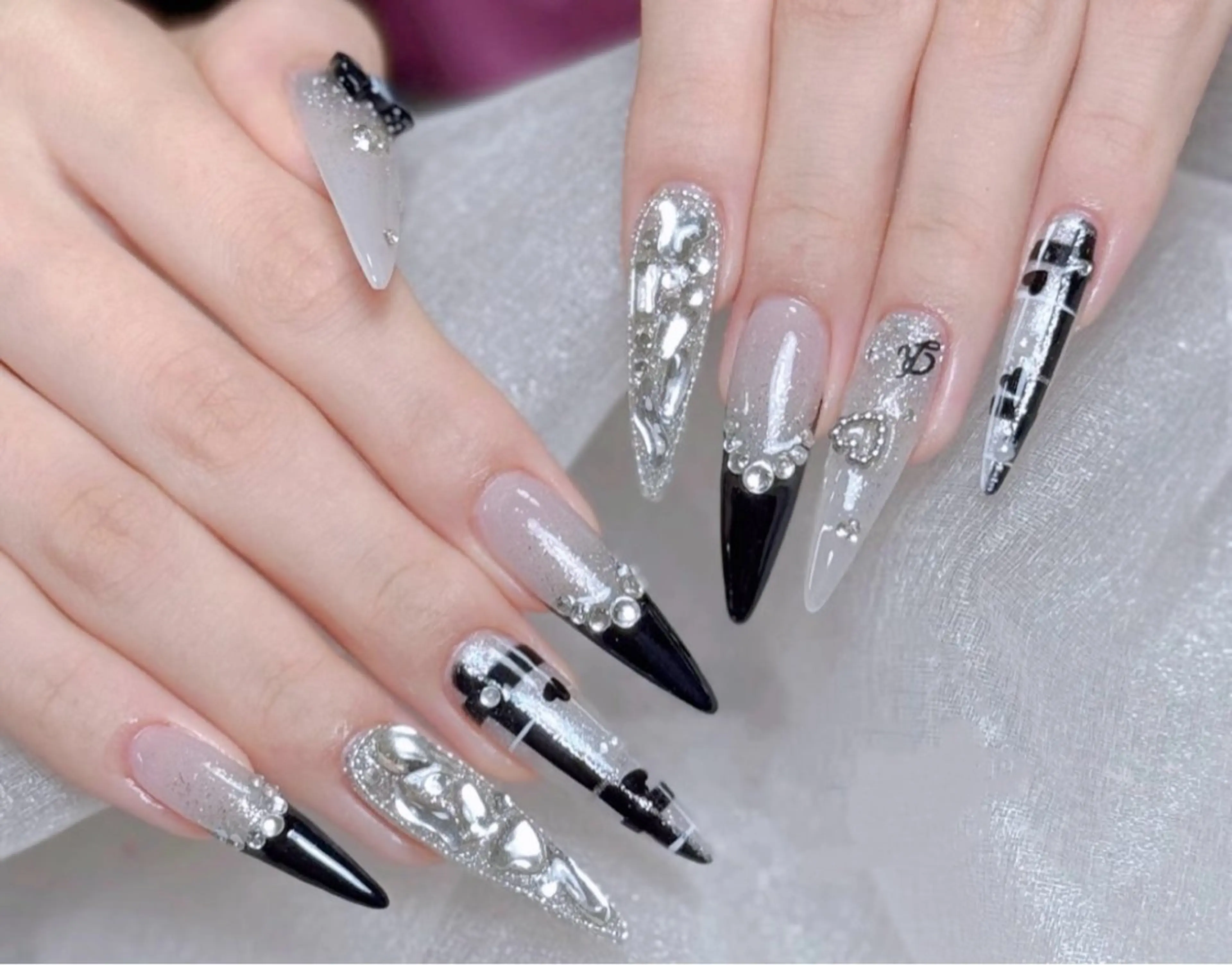 ネイル ハンドネイル ╹◡╹Mimoミモ Eye&Nailのマツエク・マツパデザイン